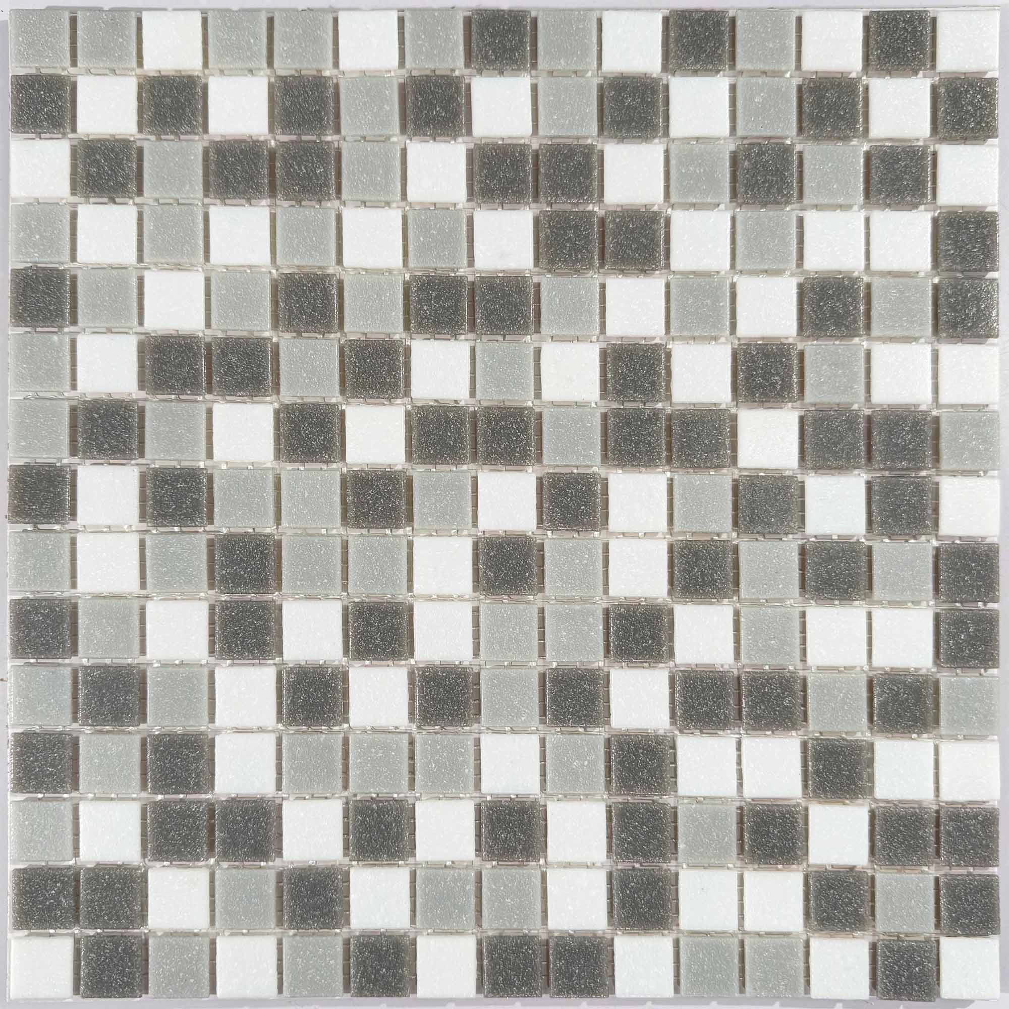 Mosaico Mezcla Gris Clara 32x32 cm
