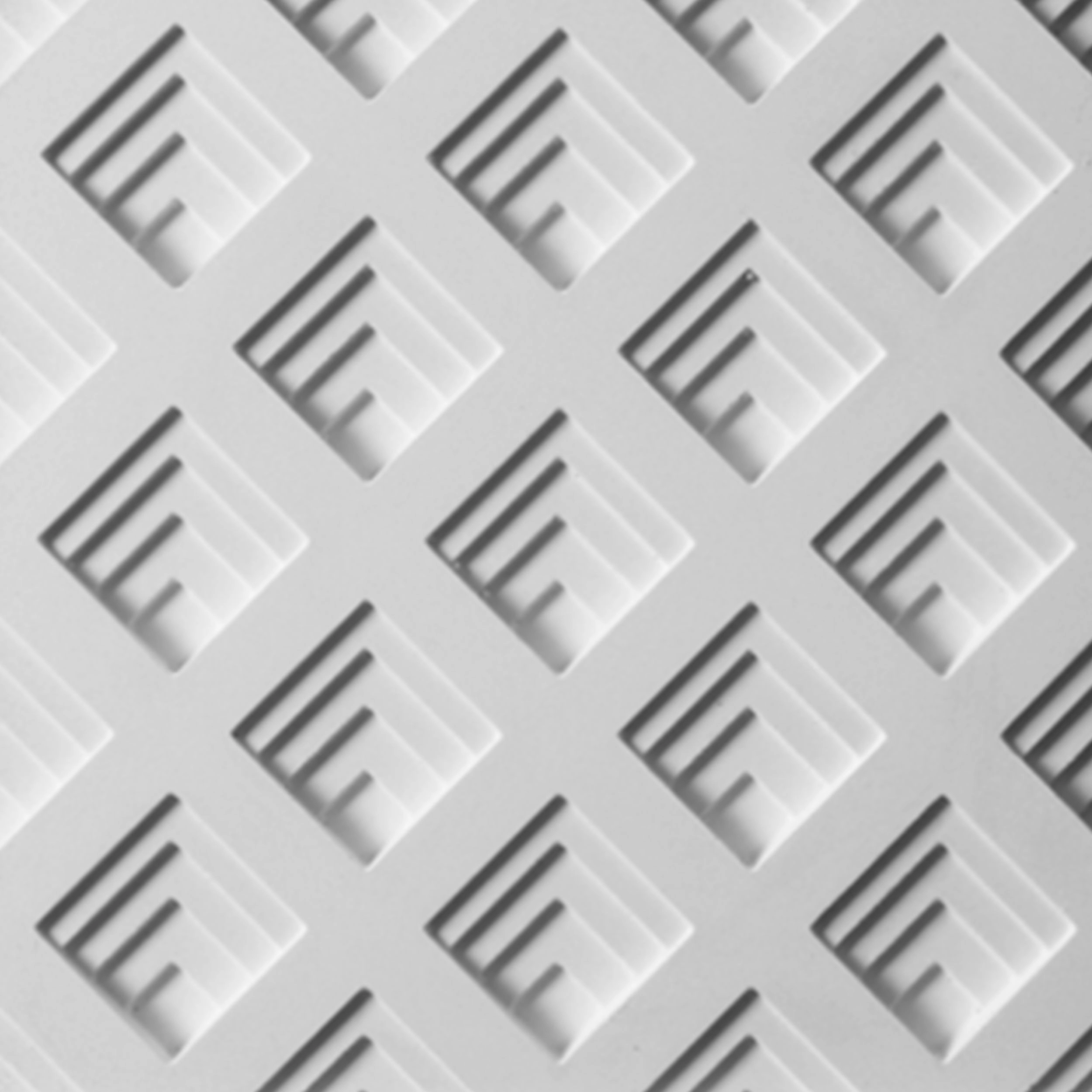 Cemento Arquitectónico Segmento Alfa Paris Branco Mate 20x20x1.5 cm