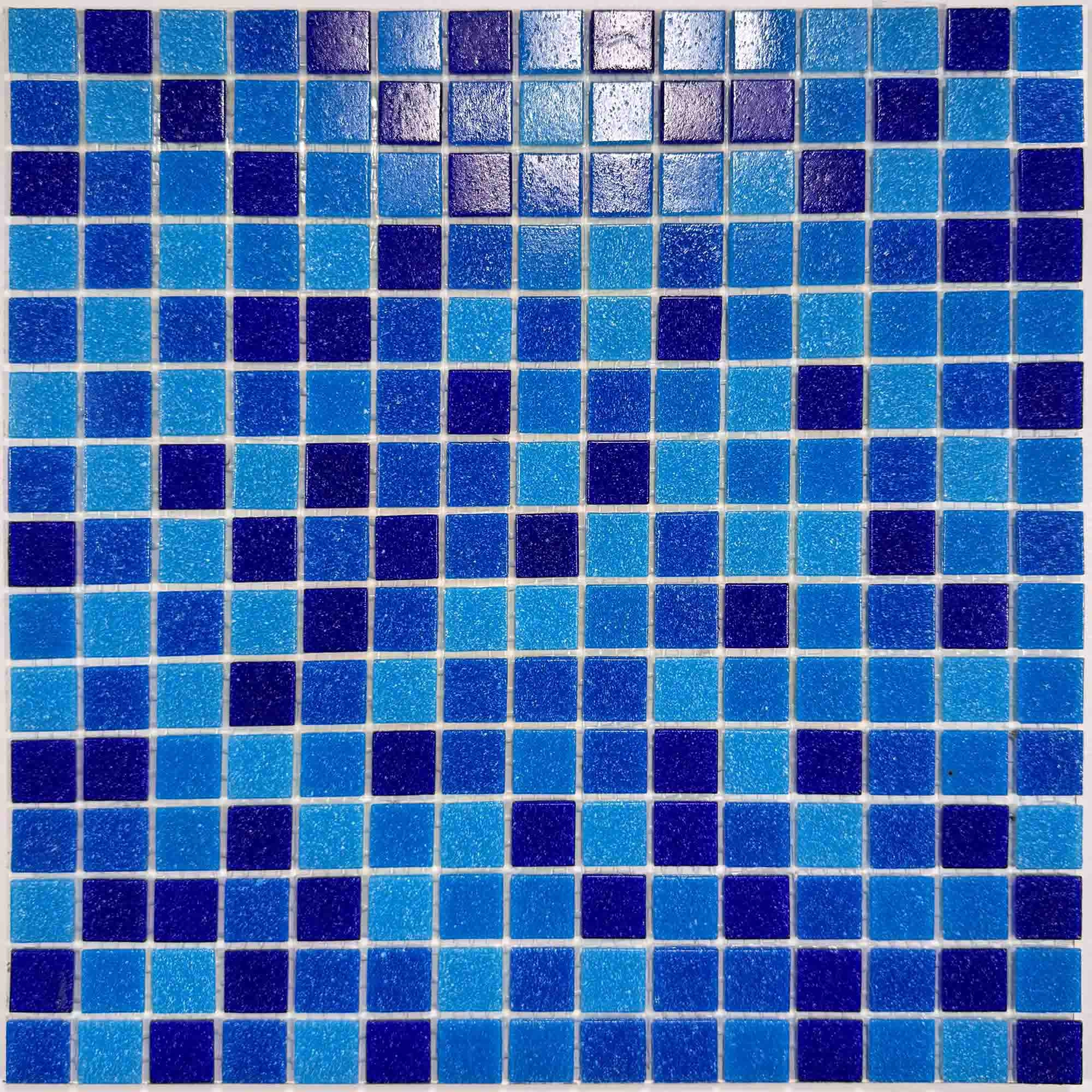 Mosaico Mezcla Oceano 32x32 cm