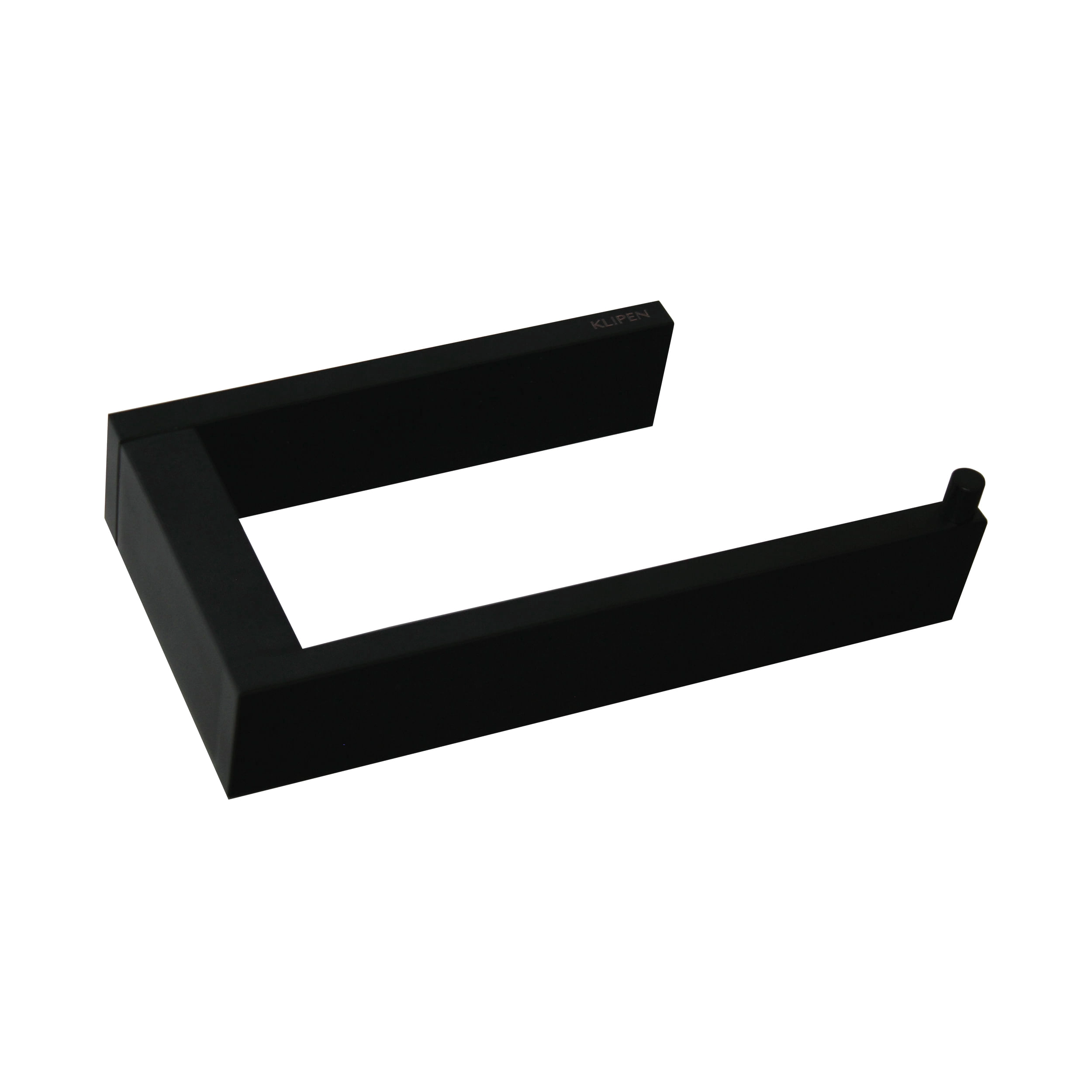 Portarollo Kubika sin Tapa Latón Negro 15.6x7.5x4 cm