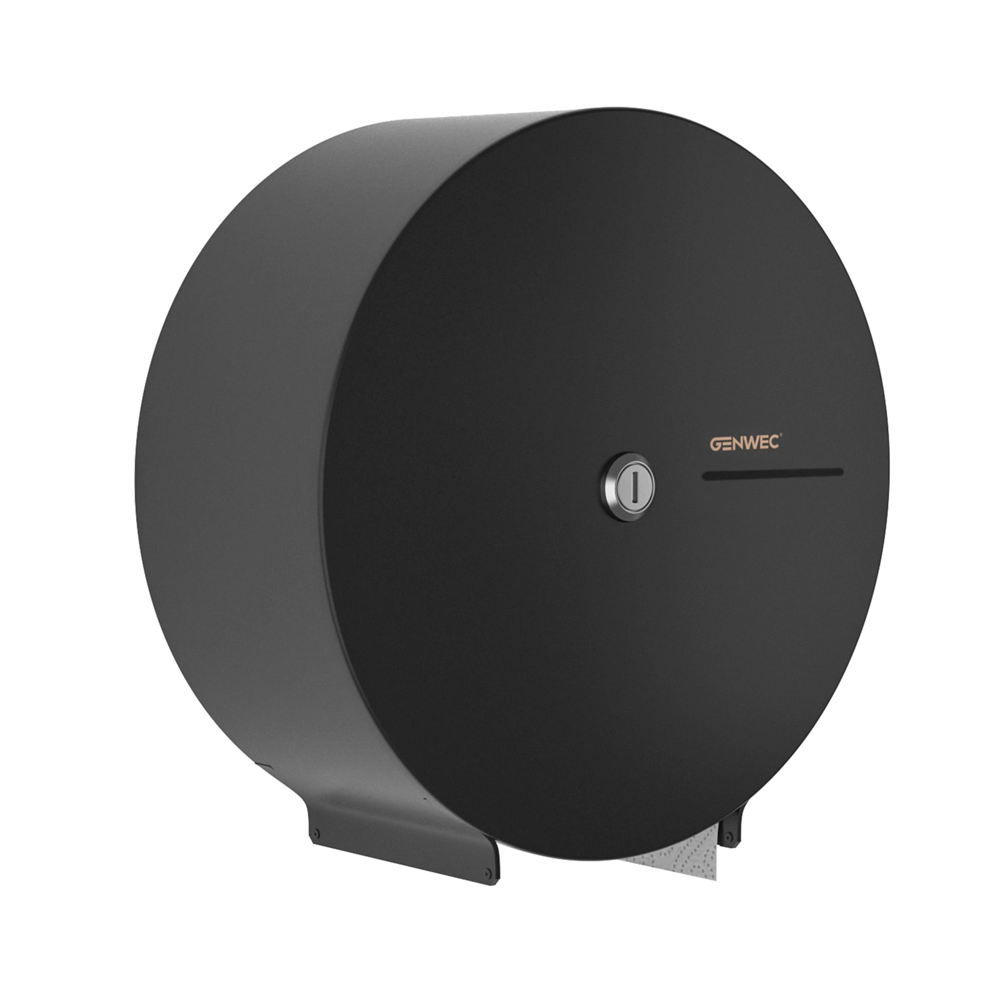 Portarollo Pompei Acero Inoxidable 304 Negro