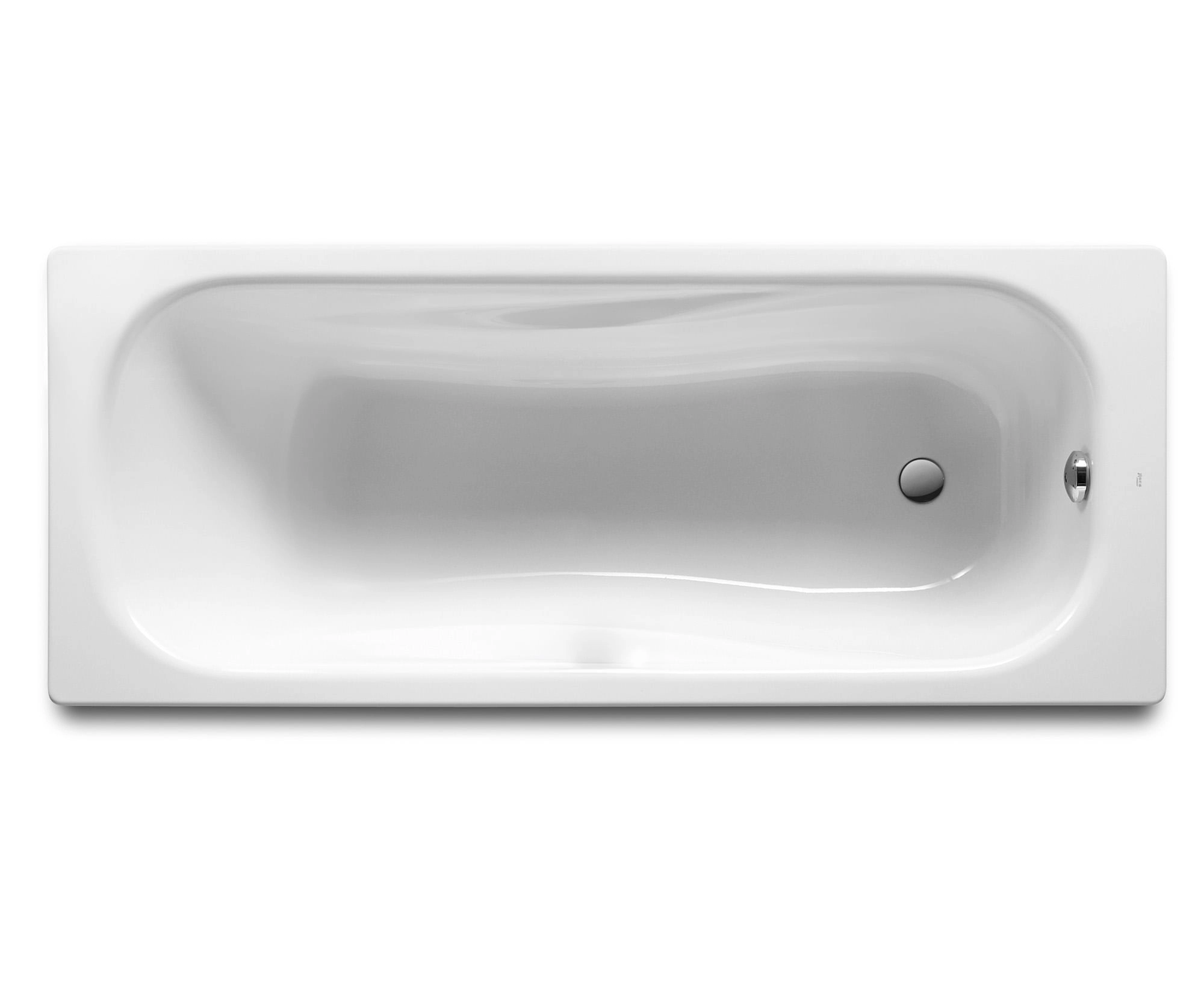 Tina Empotrada Princess Borde Plano Sin Asas con Antideslizante Blanco 750x1600 mm