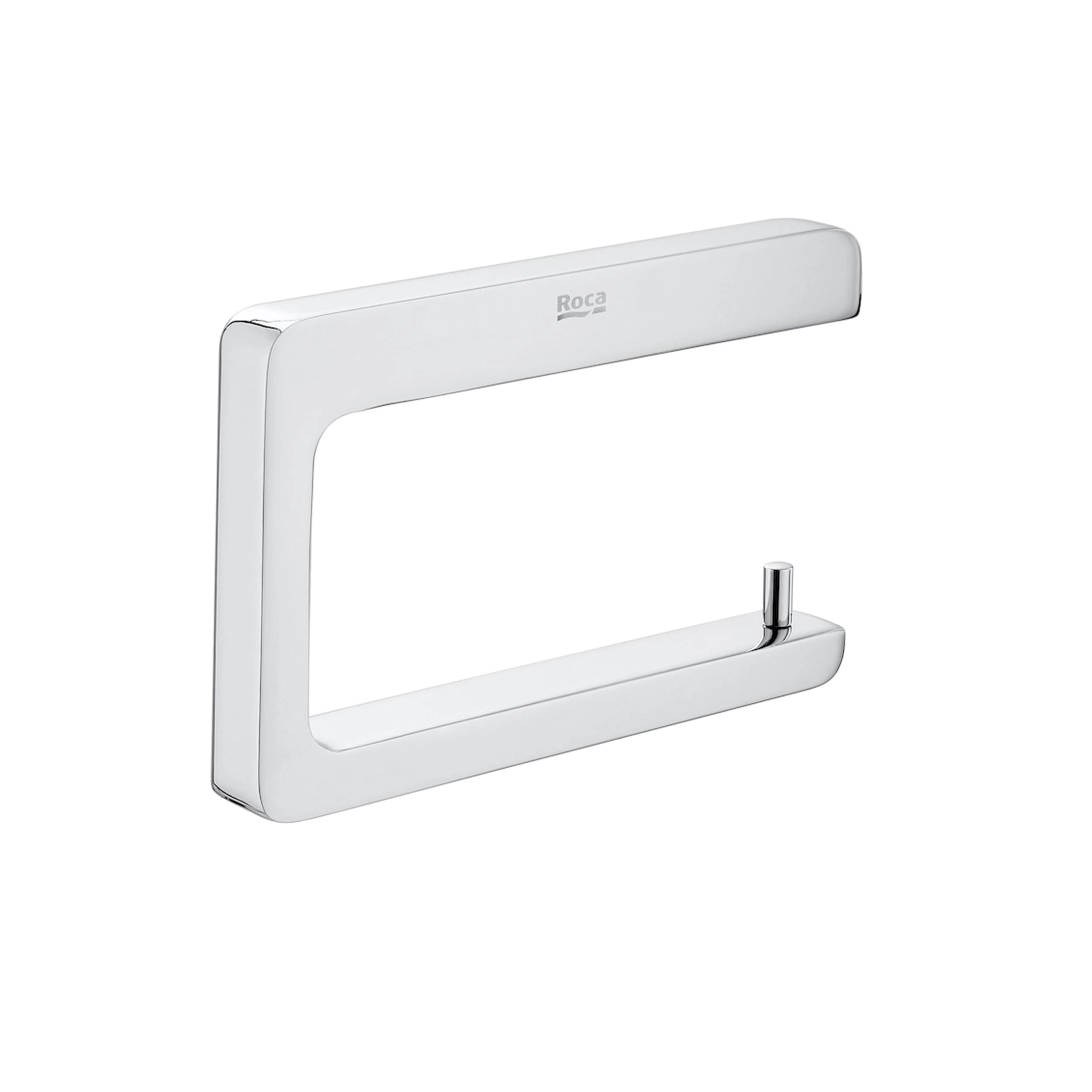 Portarollo Tempo sin Tapa Zamak Blanco 15x2.2x9.5 cm