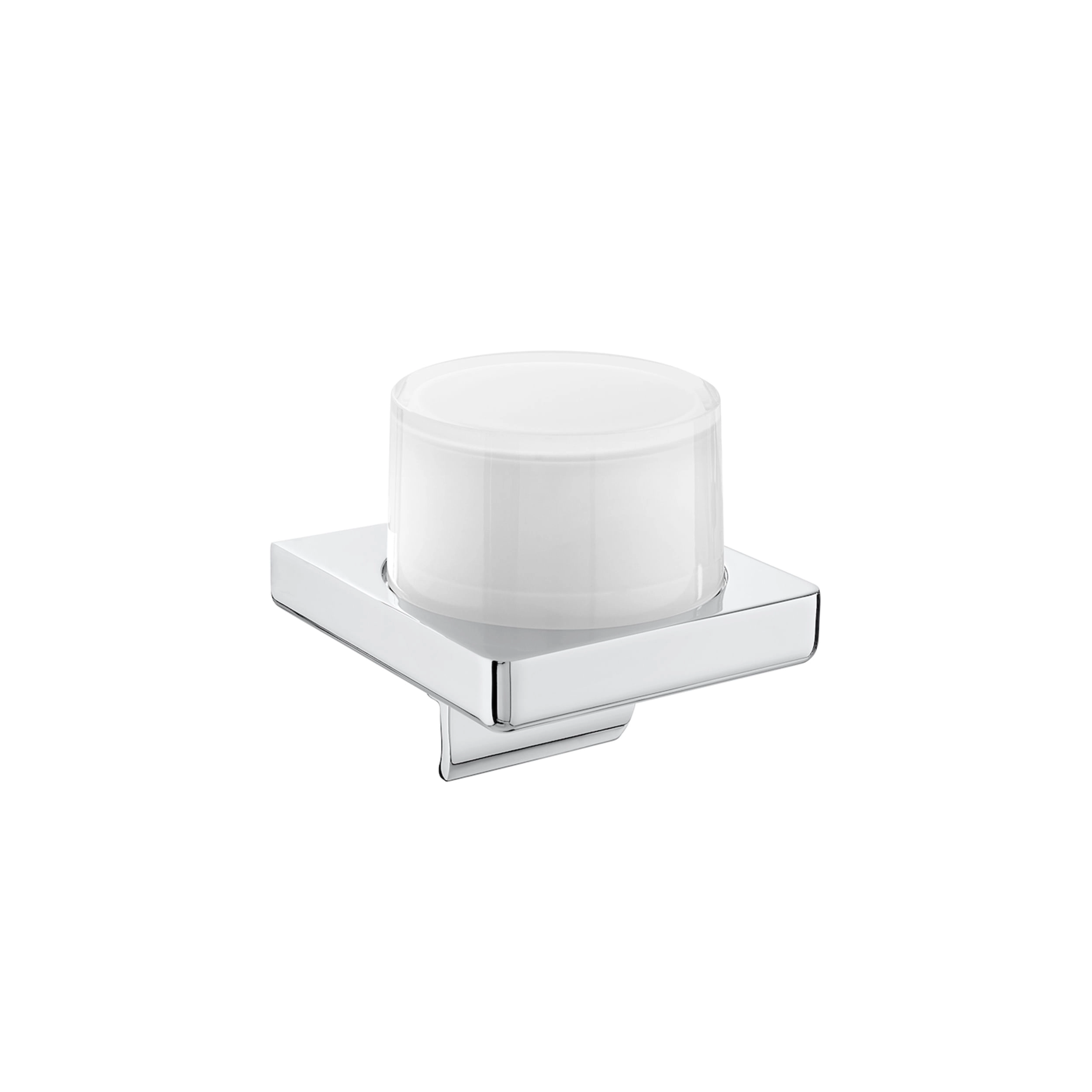 Dispensador de Jabón Tempo Zamak Blanco 12x11x11.3 cm