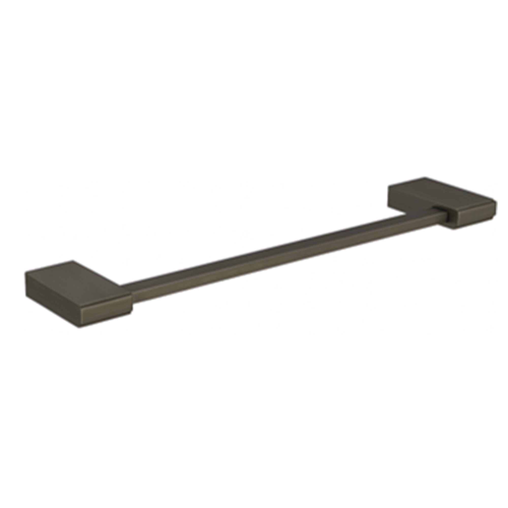 Toallero Asis de Barra Zinc Grafito 6.5x45x5 cm