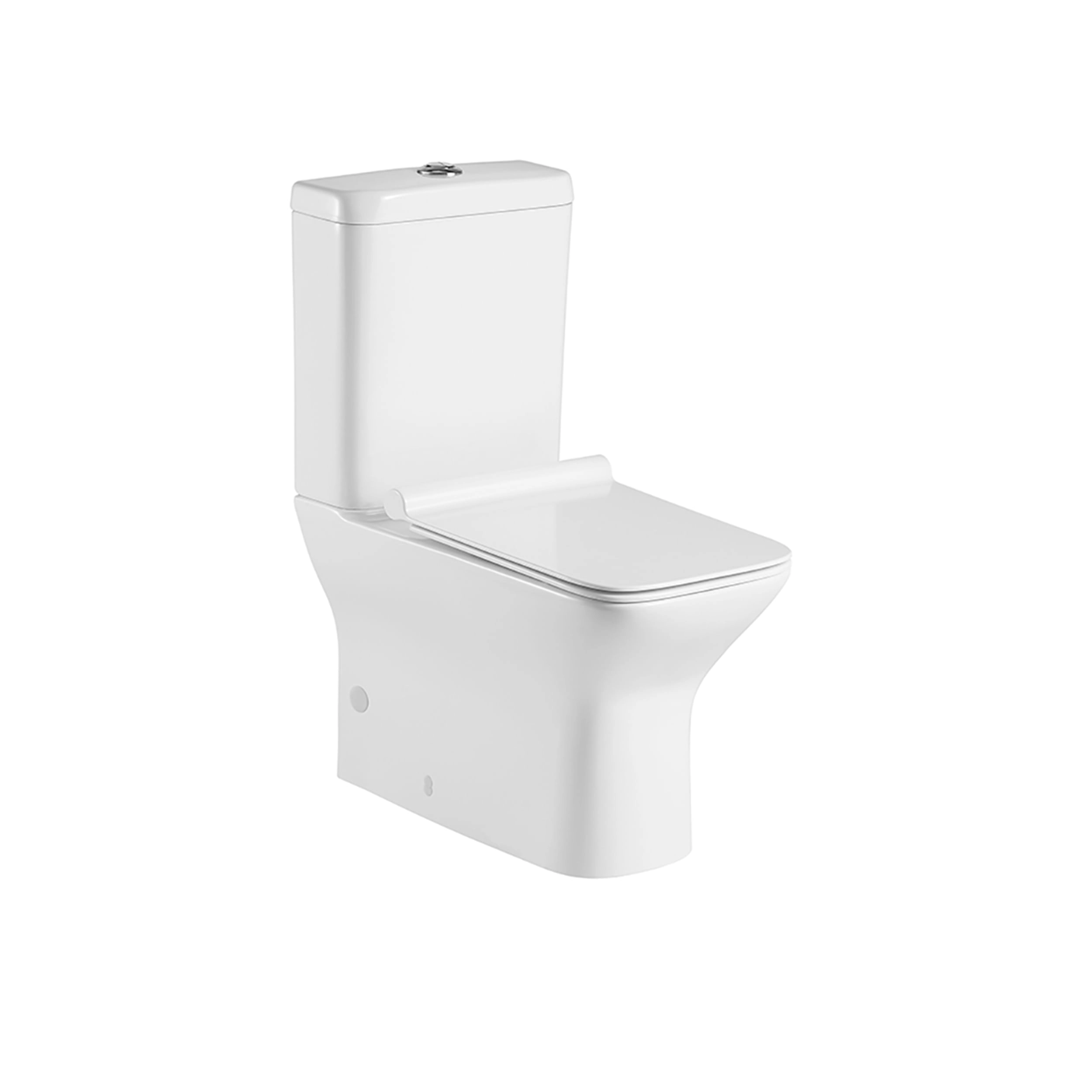 WC Two Piece Berlín Rimless Descarga a Piso 300 mm