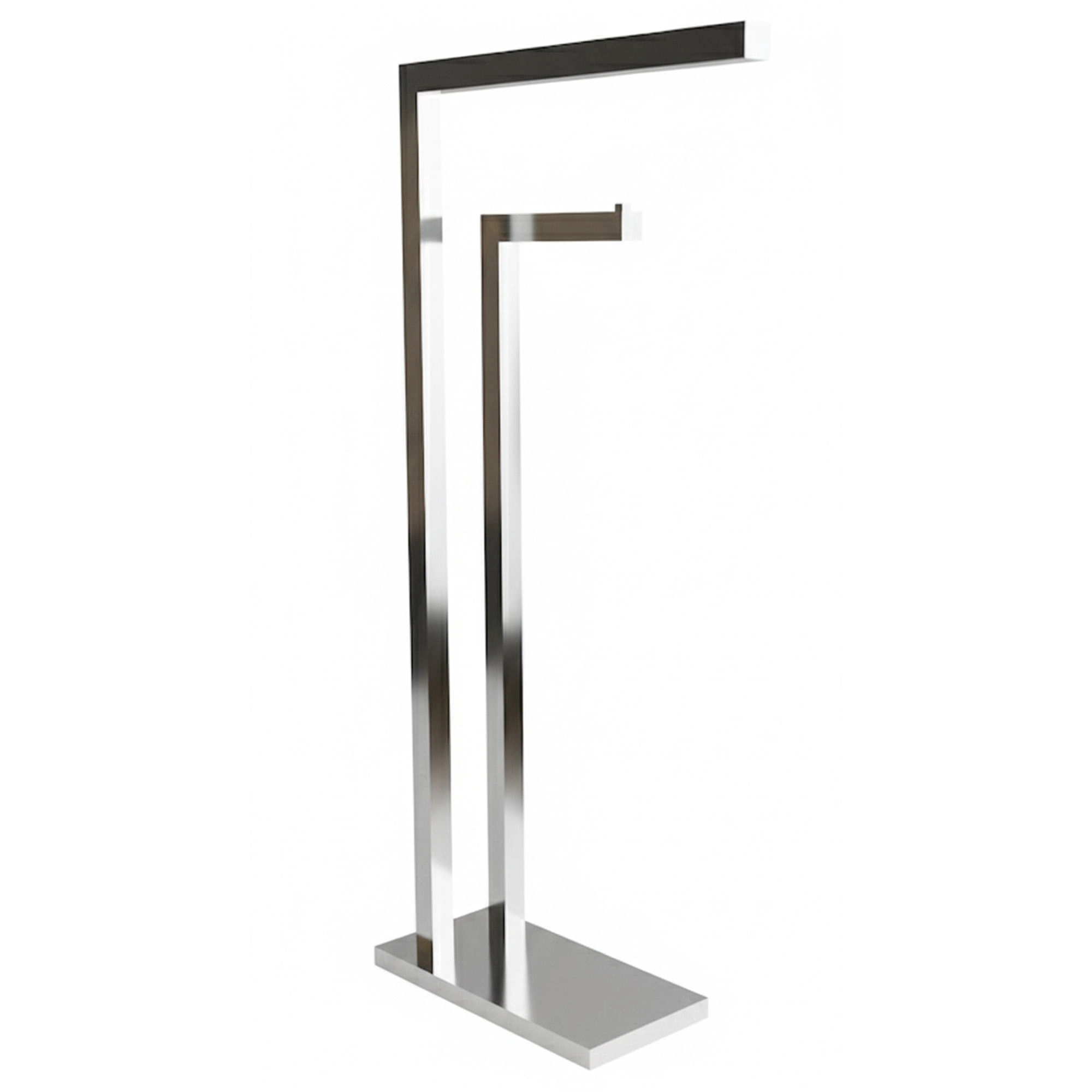 Toallero Kubika Latón Cromado 38x13x78 cm