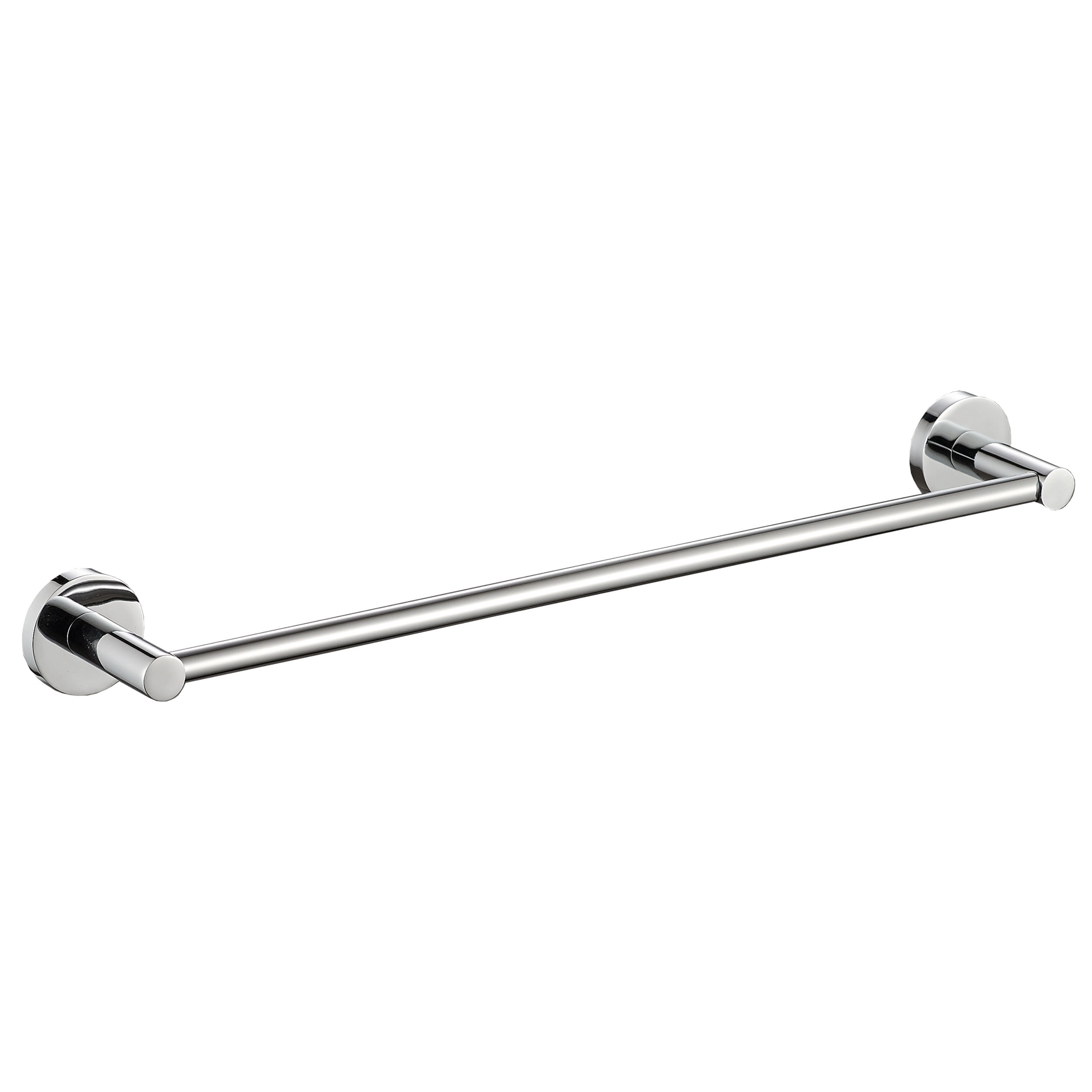 Toallero Bari de Barra Zinc Cromado 45x7.2x5 cm
