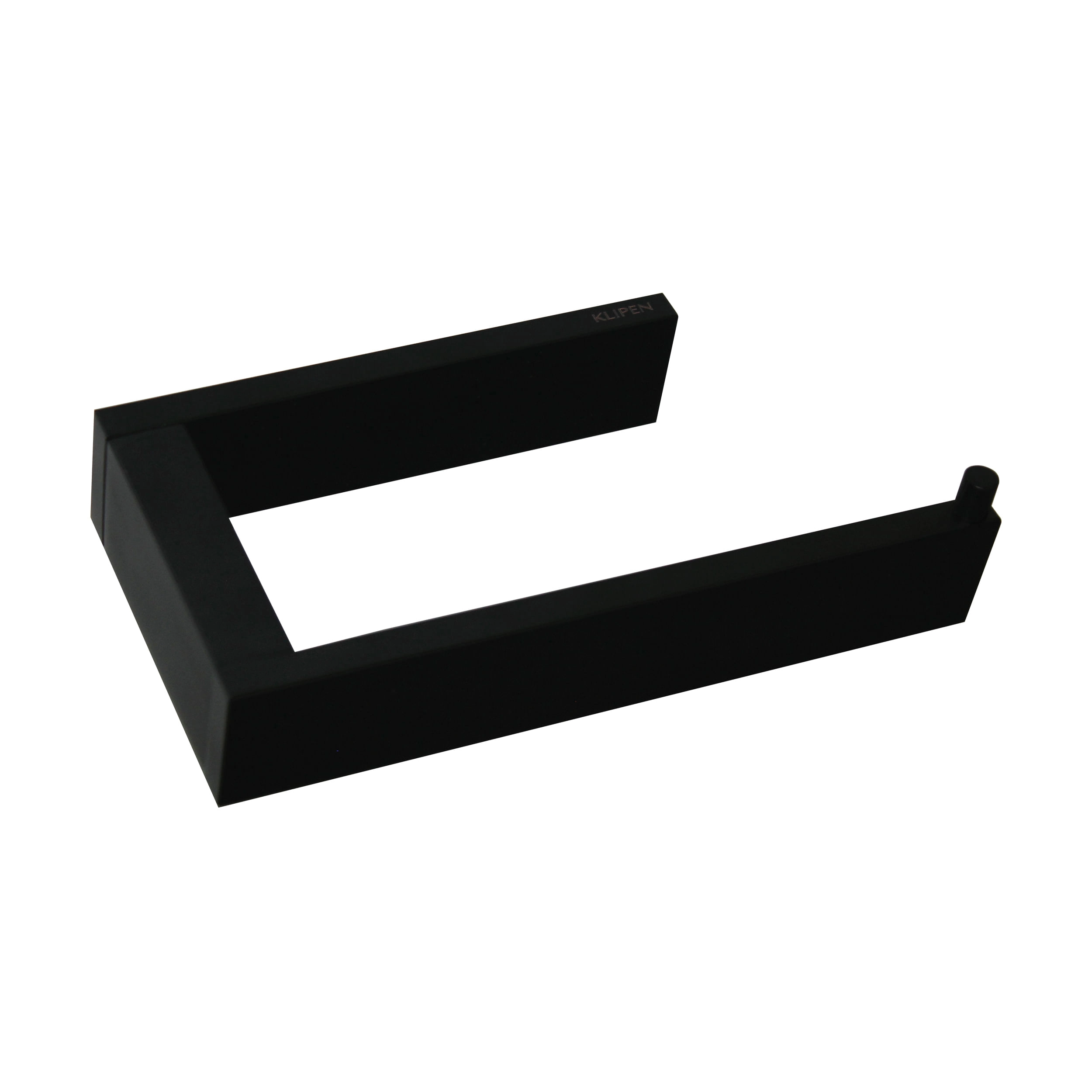 Toallero Kubika de Barra Latón Negro 21x7x4 cm