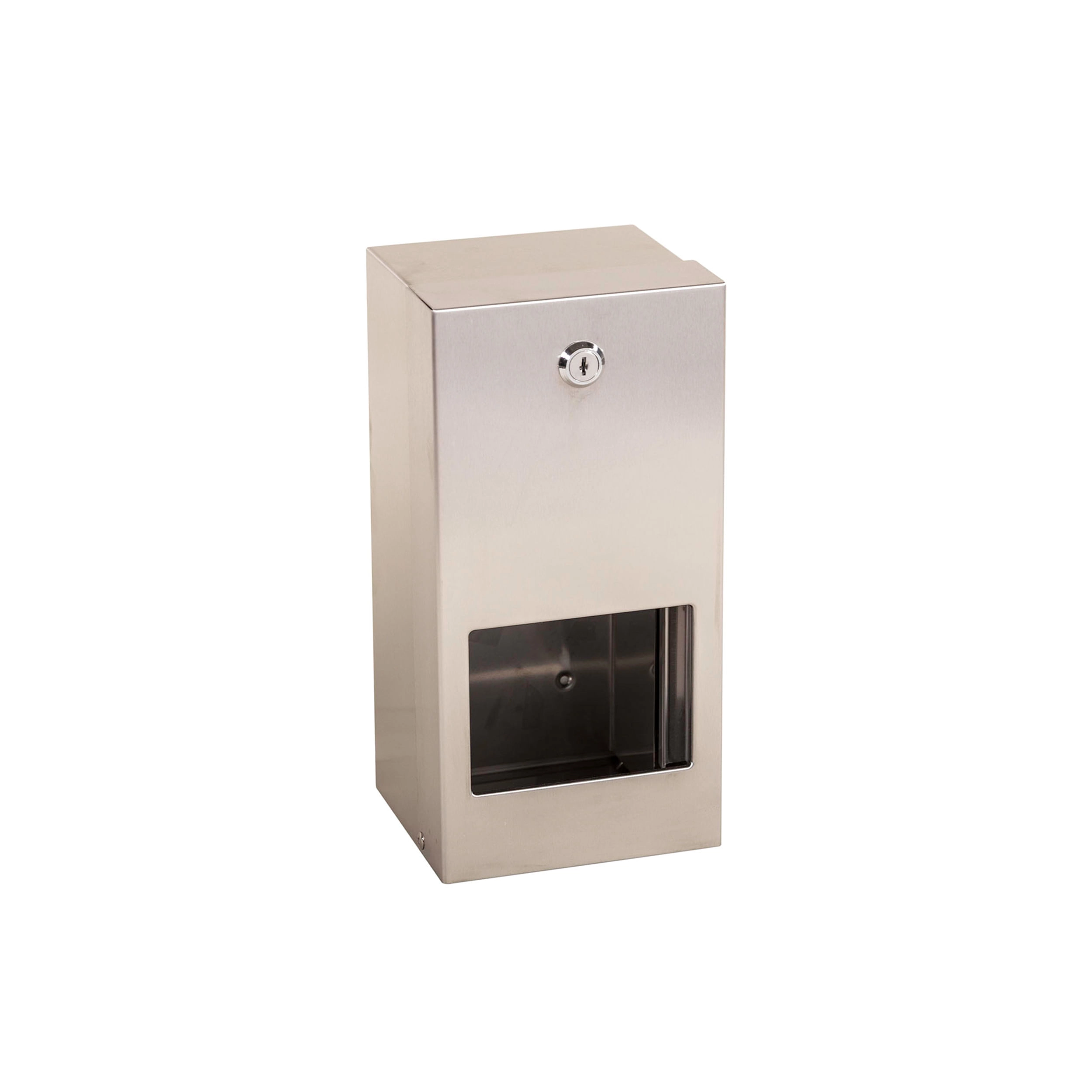 Portarollo Access Doble Acero Inoxidable 304 30.5x15x14 cm