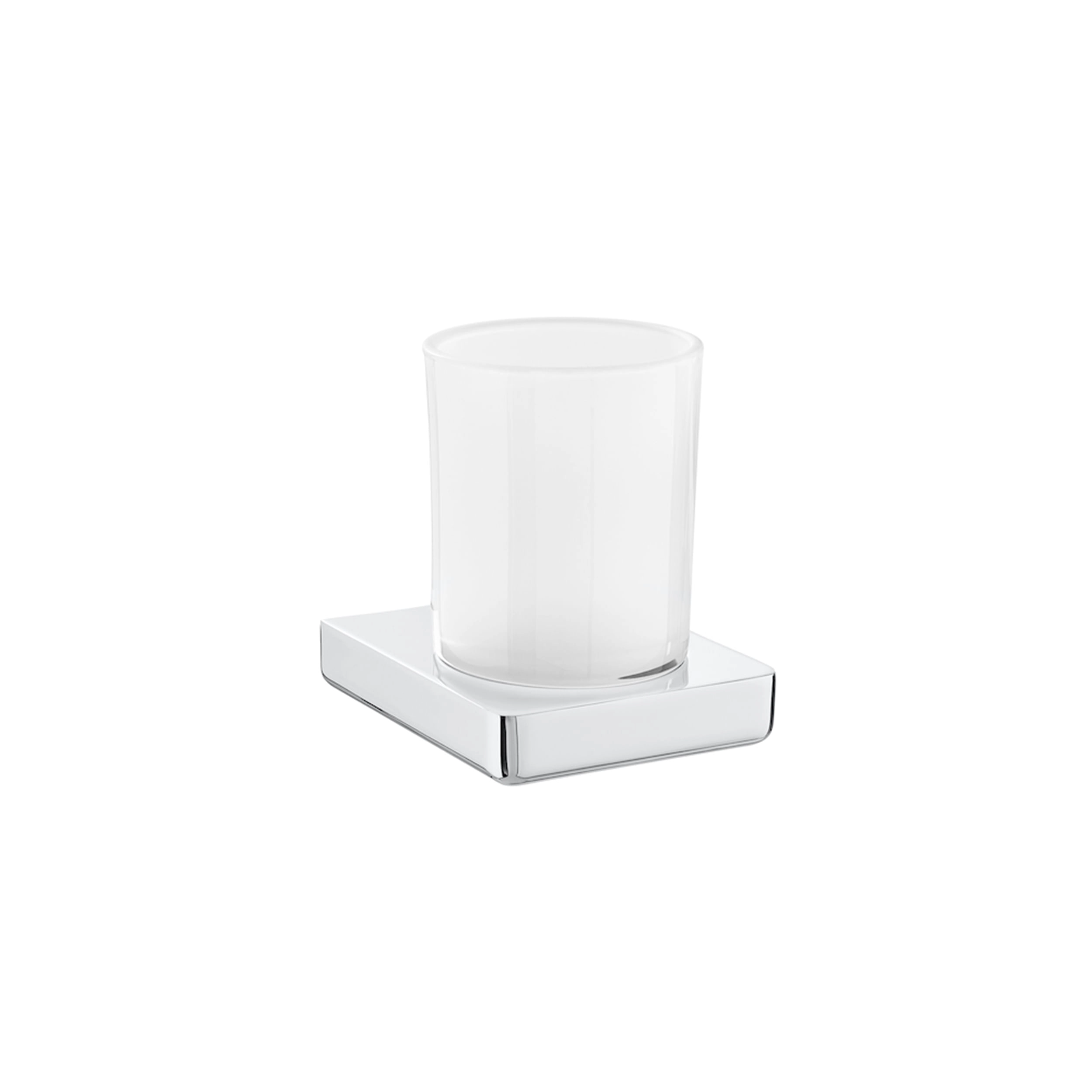 Portacepillo Tempo Zamak Blanco 10.5x9x11.2 cm
