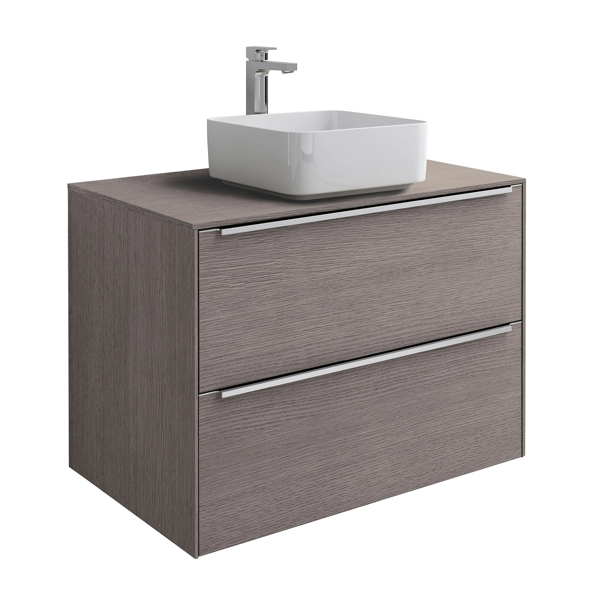 Mueble de Baño Inspira sin Lavamanos 800 mm 2 Cajones Roble