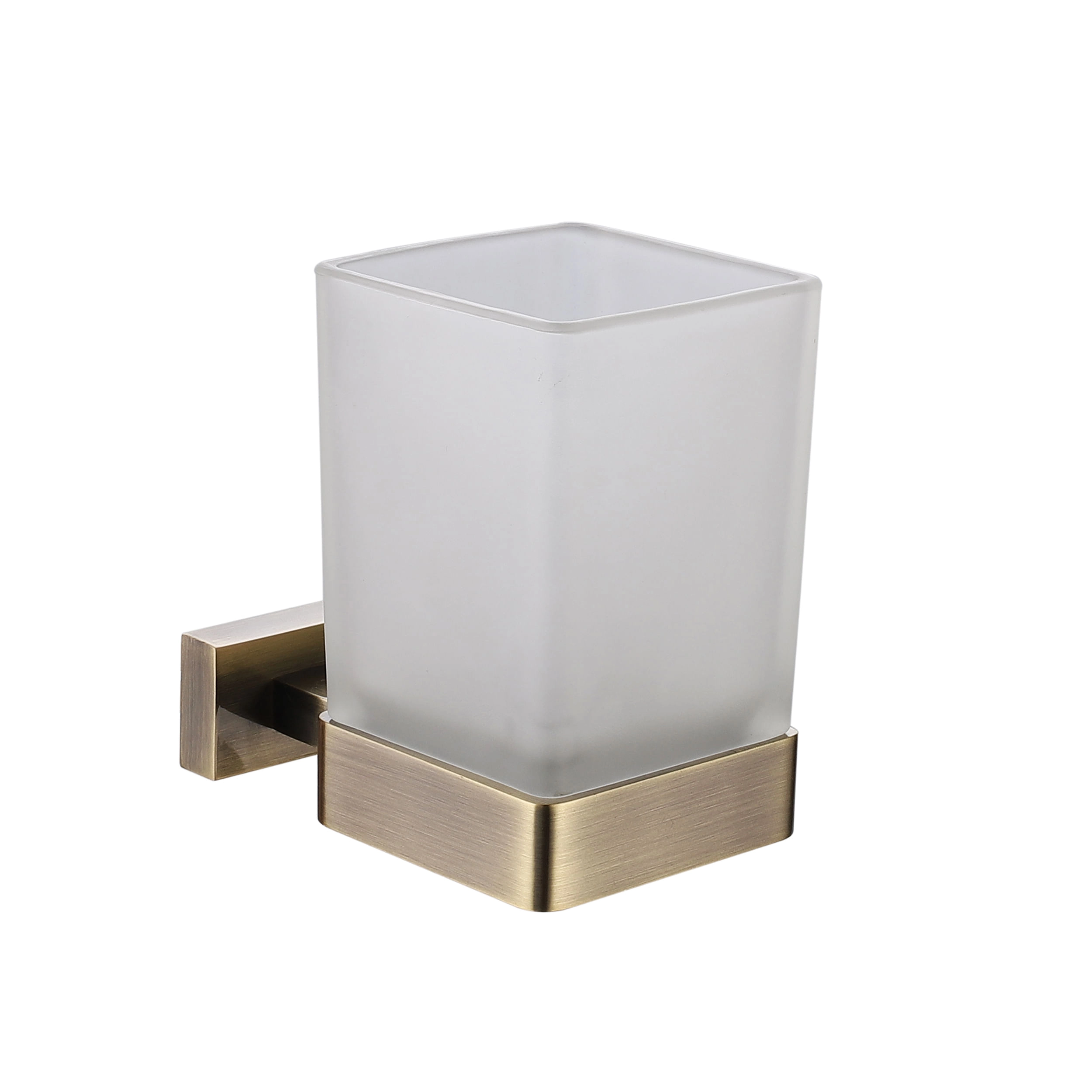Portavaso Atlas Latón Bronce 6.4x10x9.8 cm