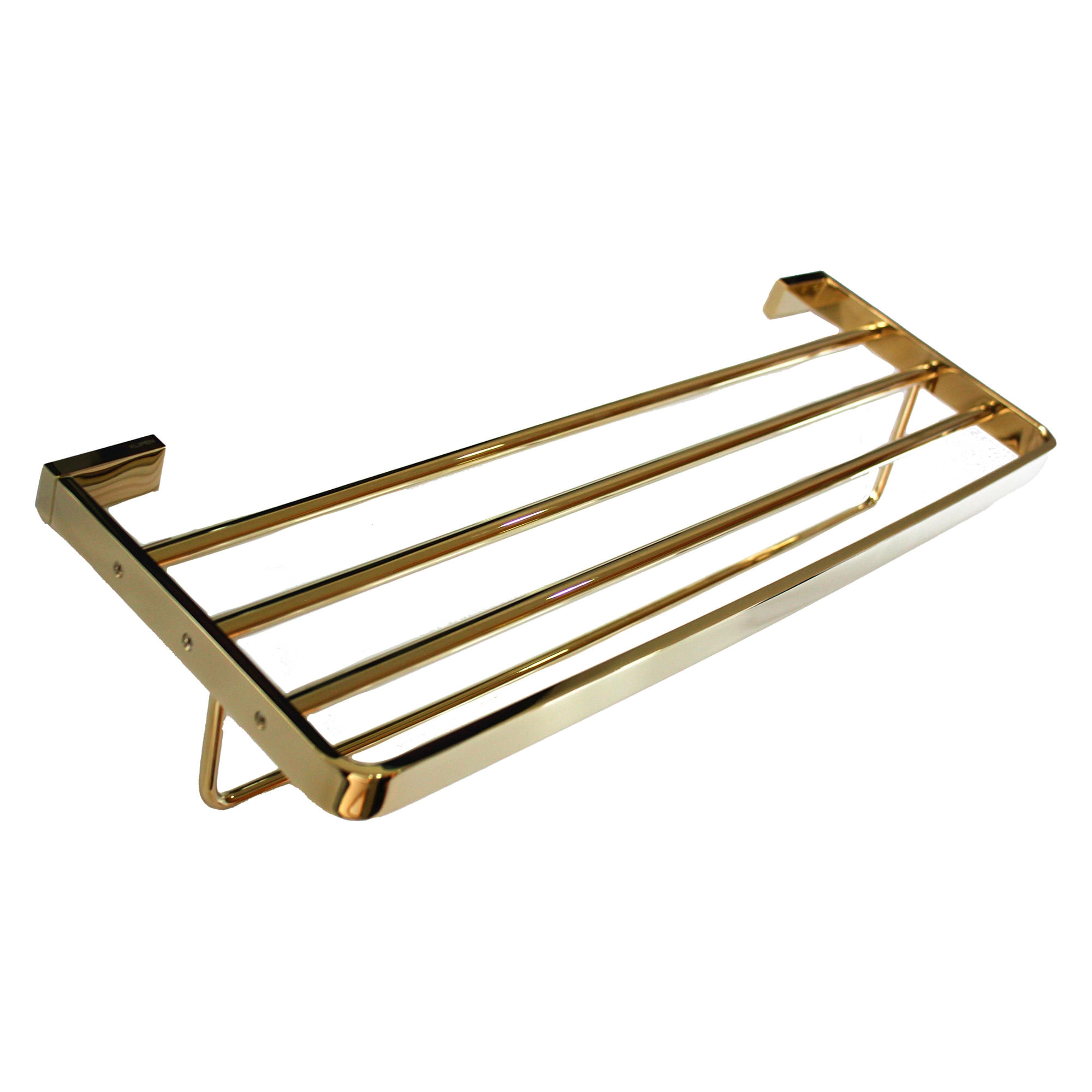 Repisa Atlas Latón Dorado 60x21x11.8 cm