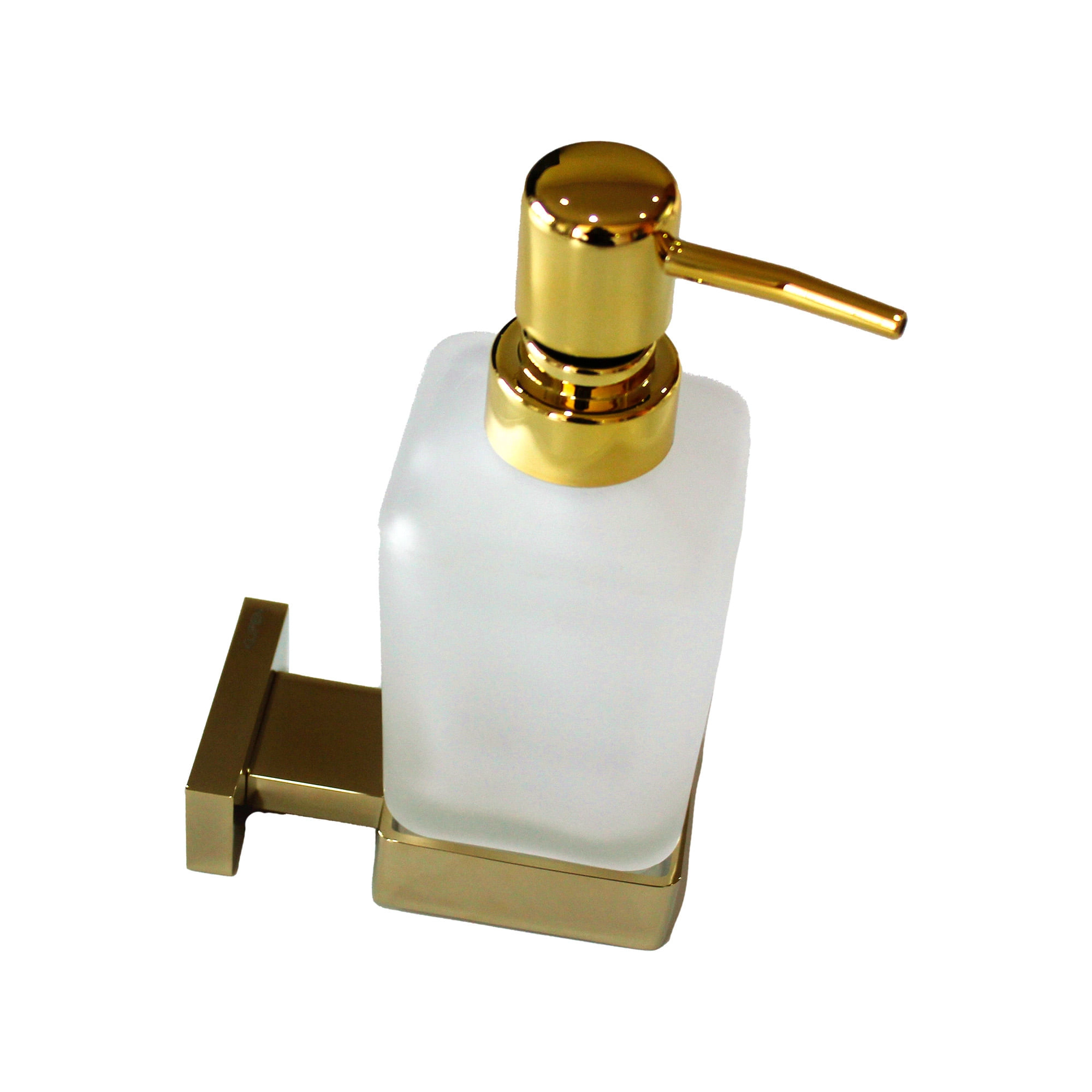 Dispensador de Jabón Atlas Latón Dorado 6.4x11.9x16 cm
