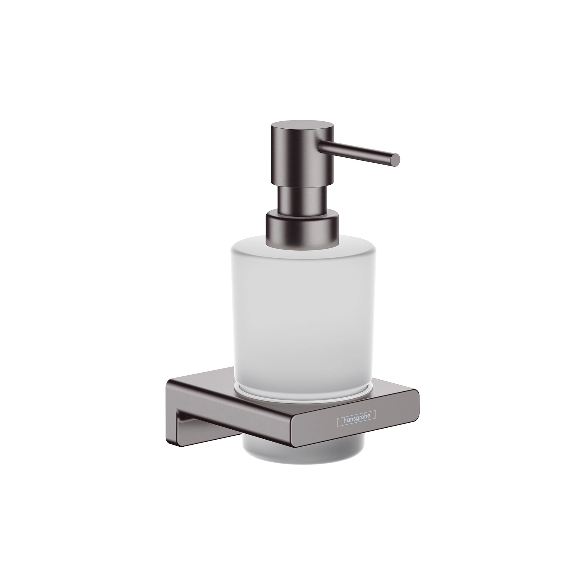 Dispensador de Jabón Addstoris Metal Grafito 8.1x9.1x15.8 cm