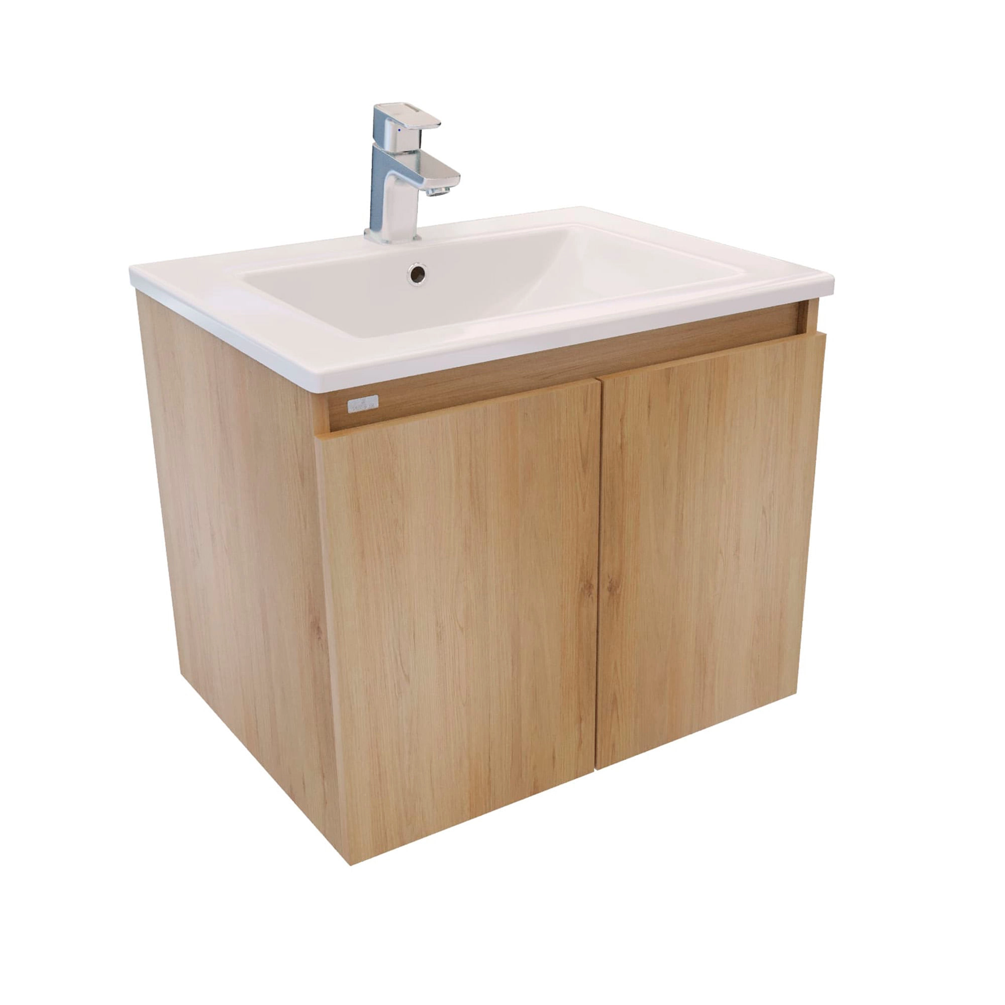 Mueble de Baño King con Lavamanos 2 Puertas Rovere