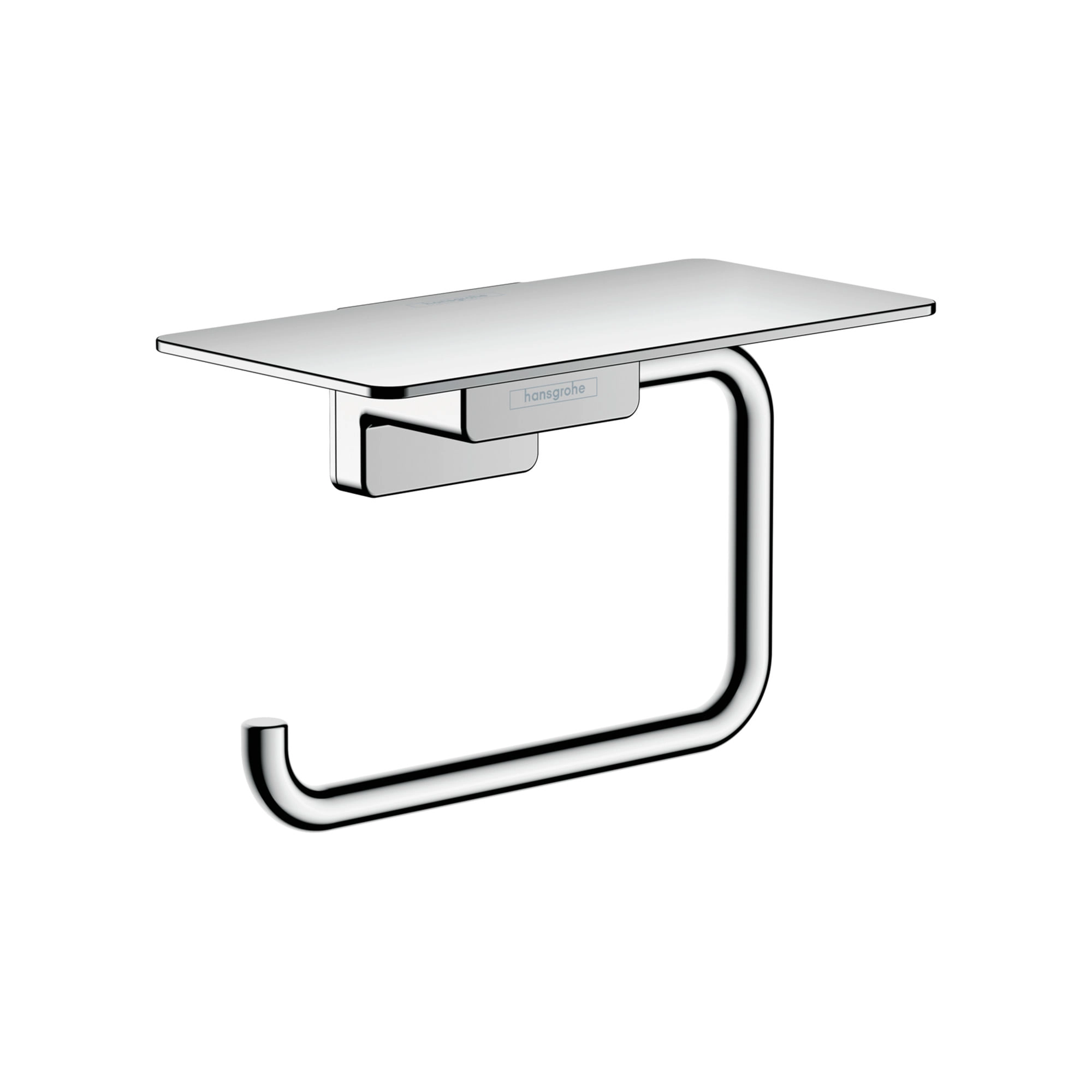 Portarollo Addstoris sin Tapa Metal Cromado 15x8x8 cm