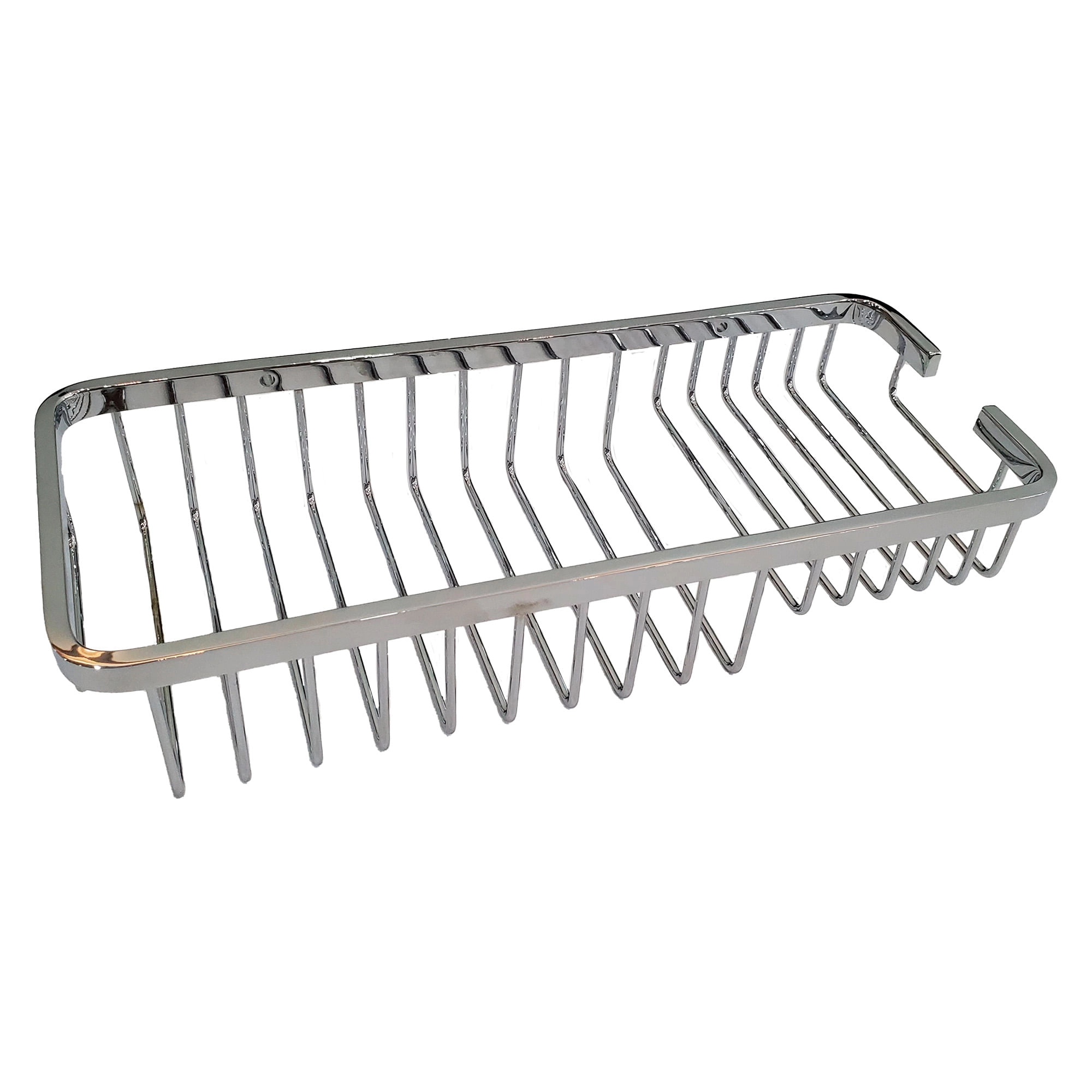 Contenedor Kubika Latón Cromado 30x12.5x6 cm