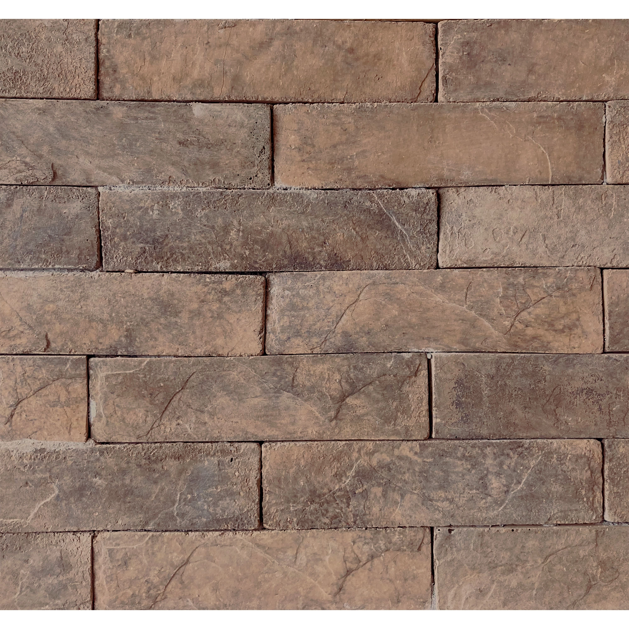Concreto Arquitectonico Onix Cuero Café Rústico 10x40 cm