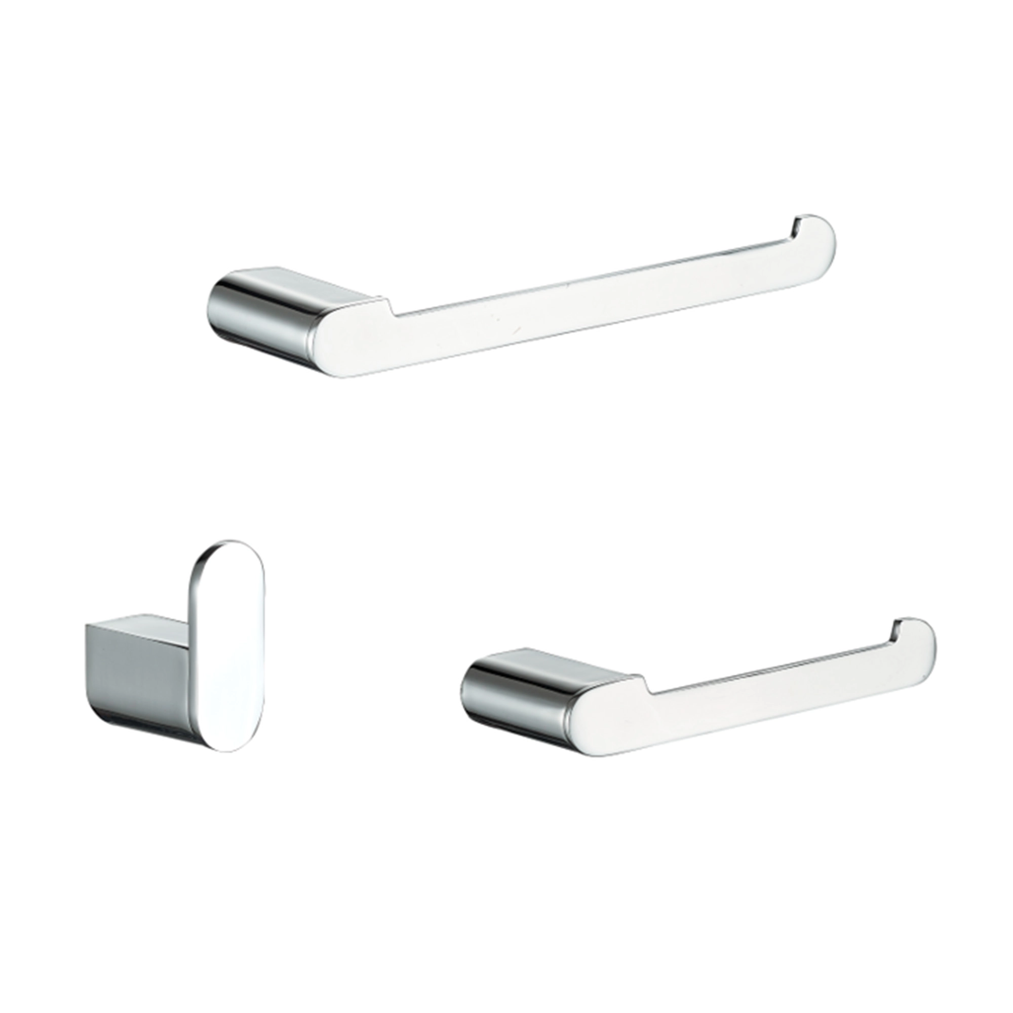 Set de Accesorios de Baño Style Zinc Cromado
