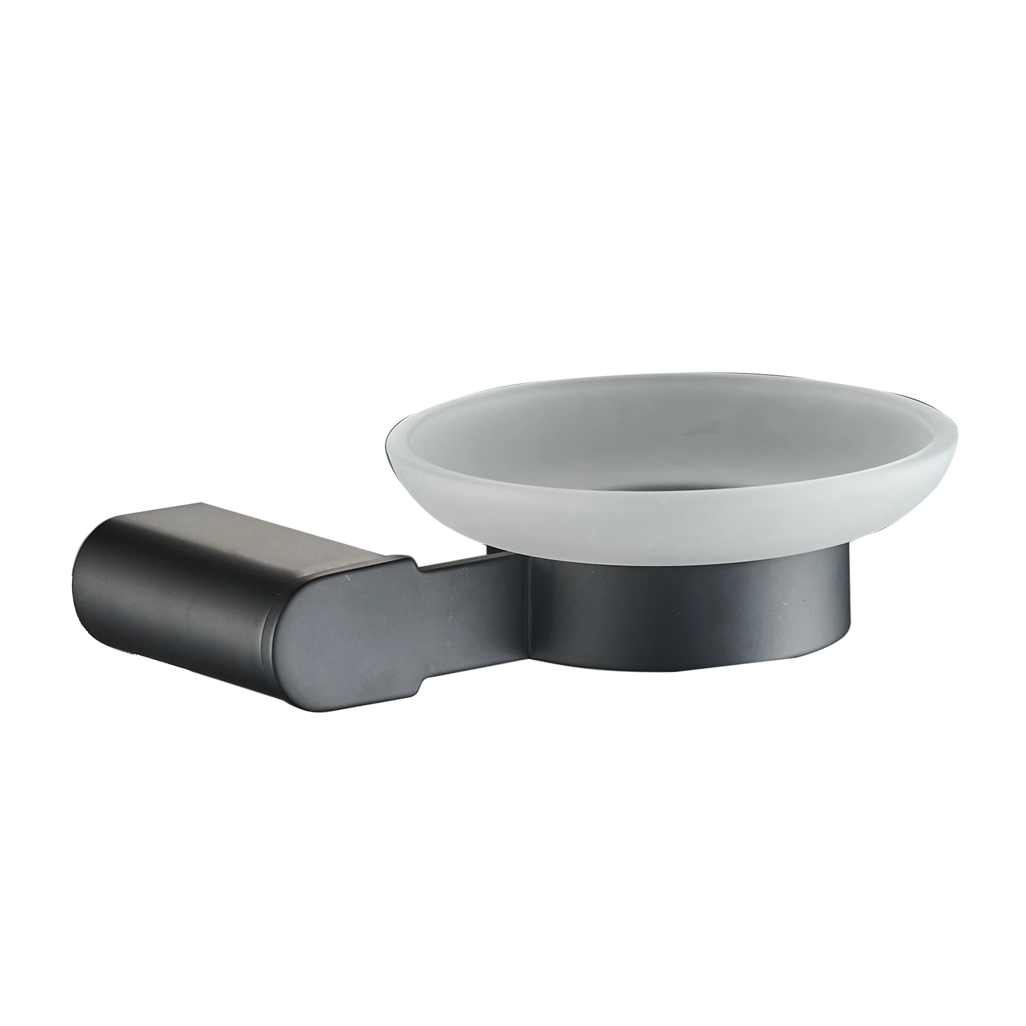 Jabonera Style Zinc Negro 14.3x14.3x4 cm
