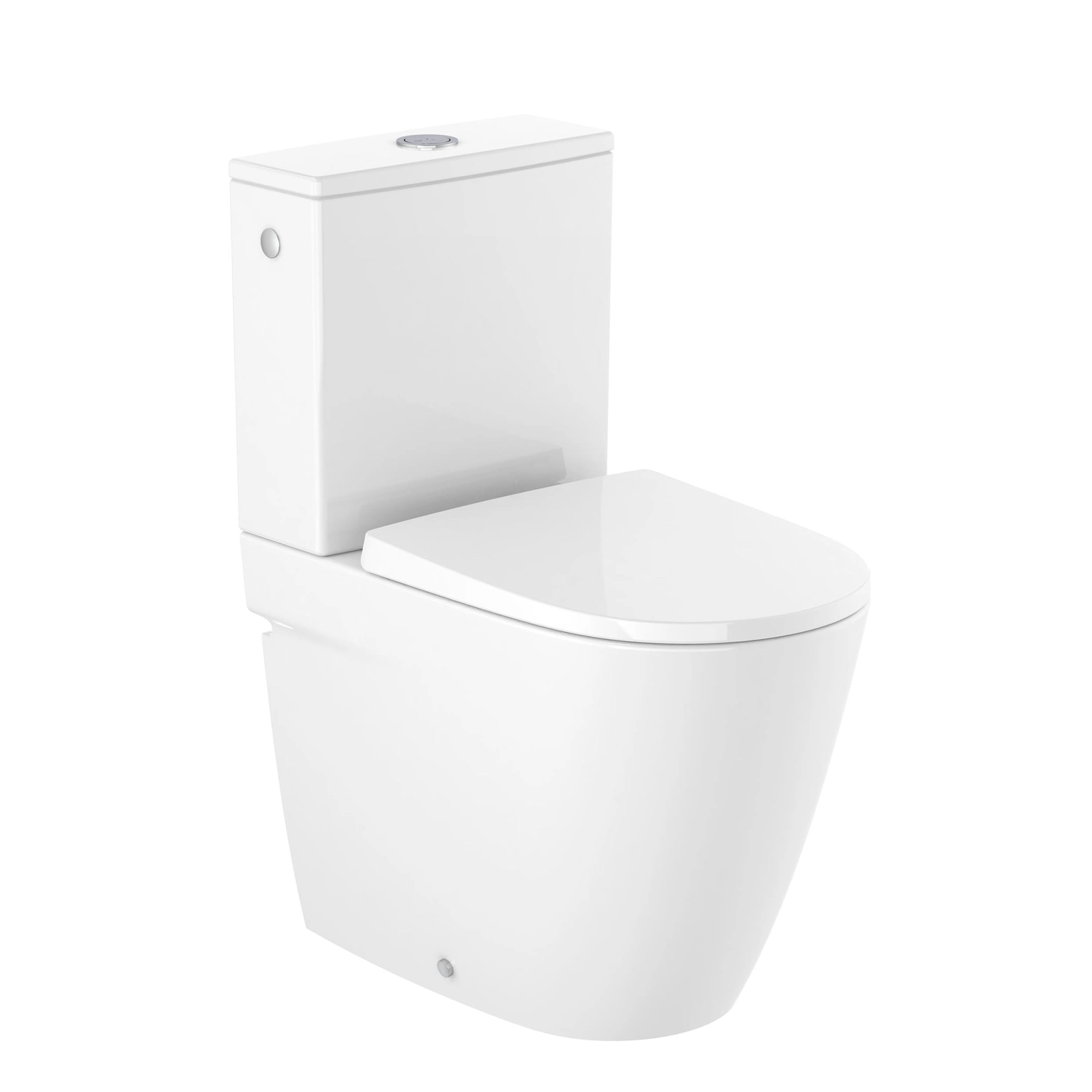 Wc Sanitario Ona Compacto Dual Rimless Descarga A Piso