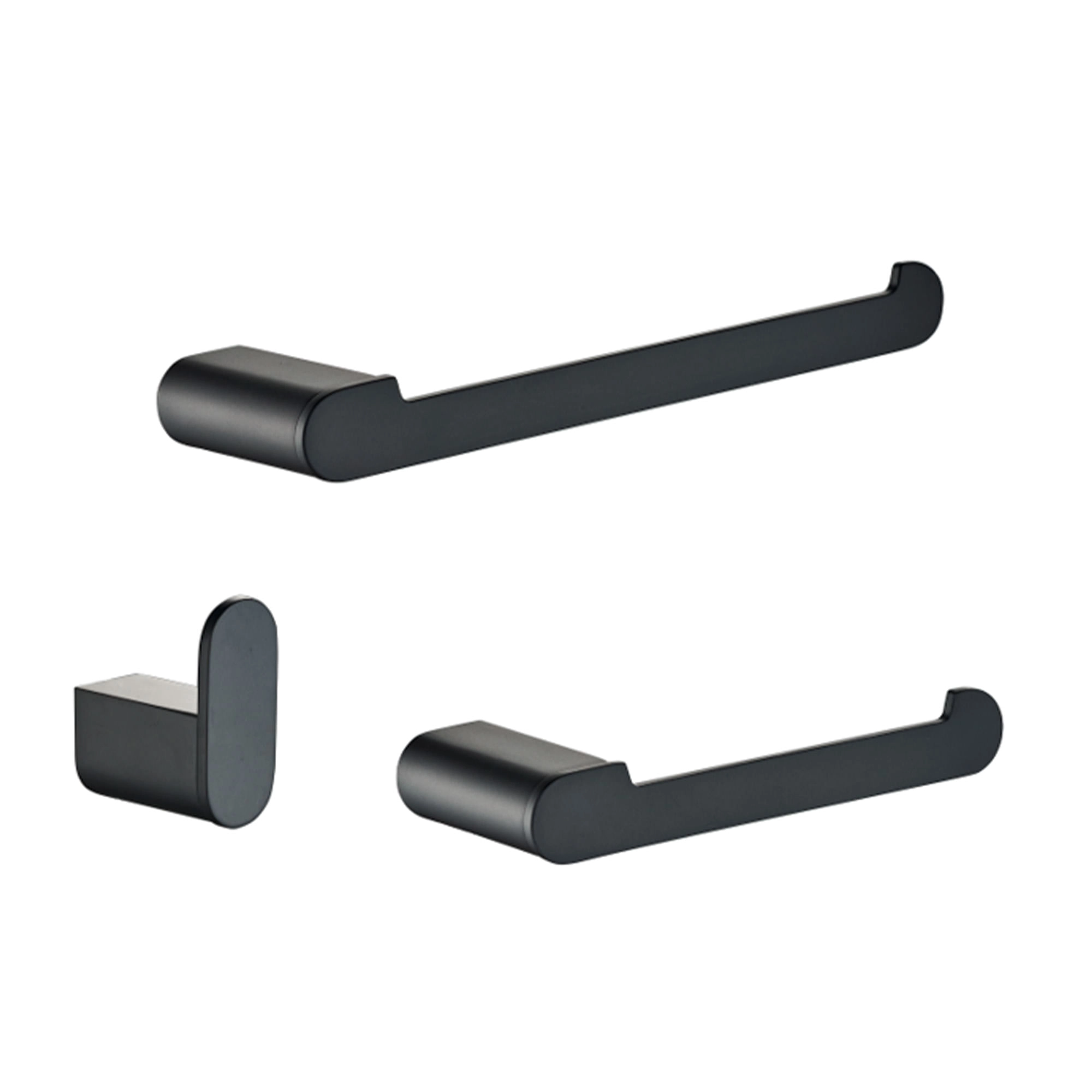 Set de Accesorios de Baño Style Zinc Negro