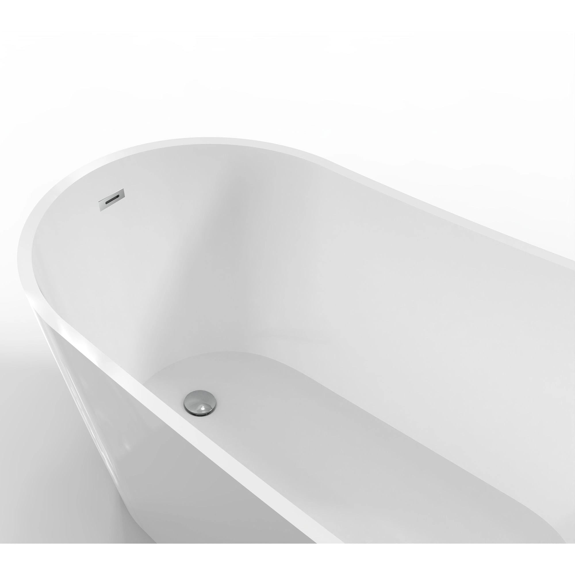 Tina Isla Allure-T Blanco Brillo 170x80x72 Cm