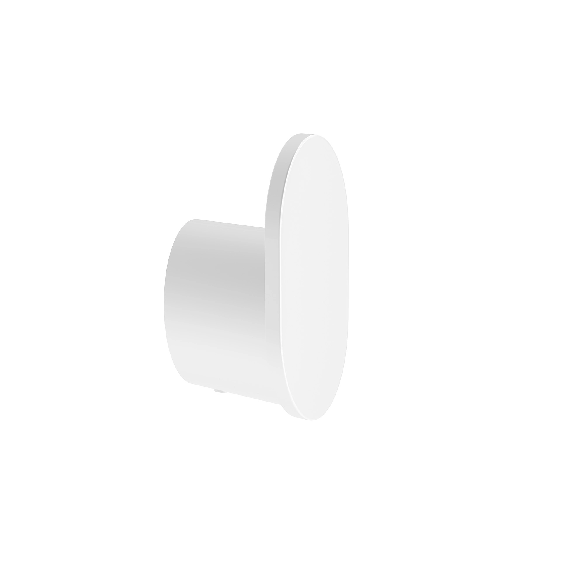 Percha Urban Acero Inoxidable Blanco 2.2x6.4x4 cm
