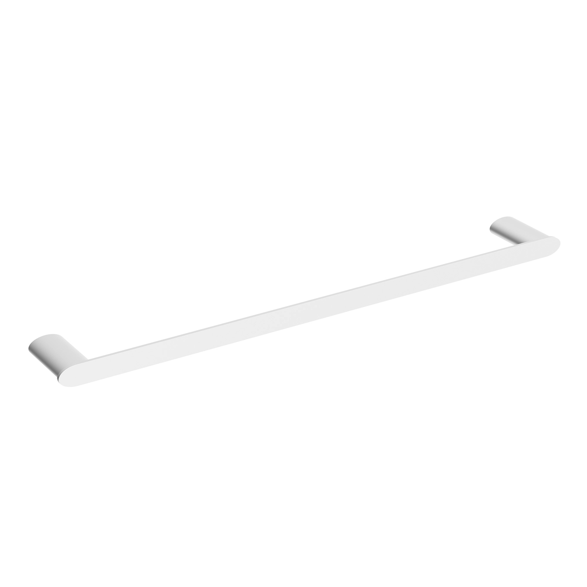Toallero Urban de Barra Acero Inoxidable Blanco 60x7.5x2.2 cm