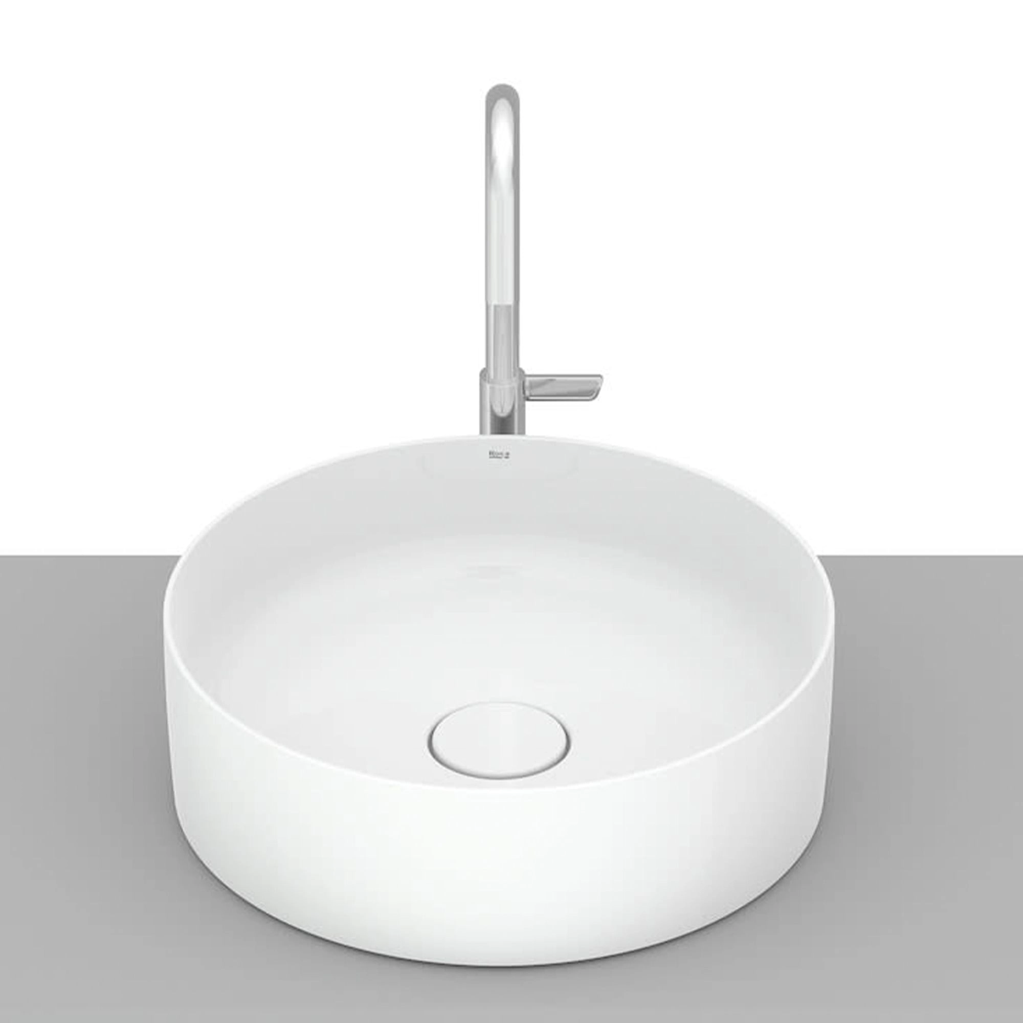 Lavamanos Terra T2 Redondo Blanco Brillante 390x390x125 mm