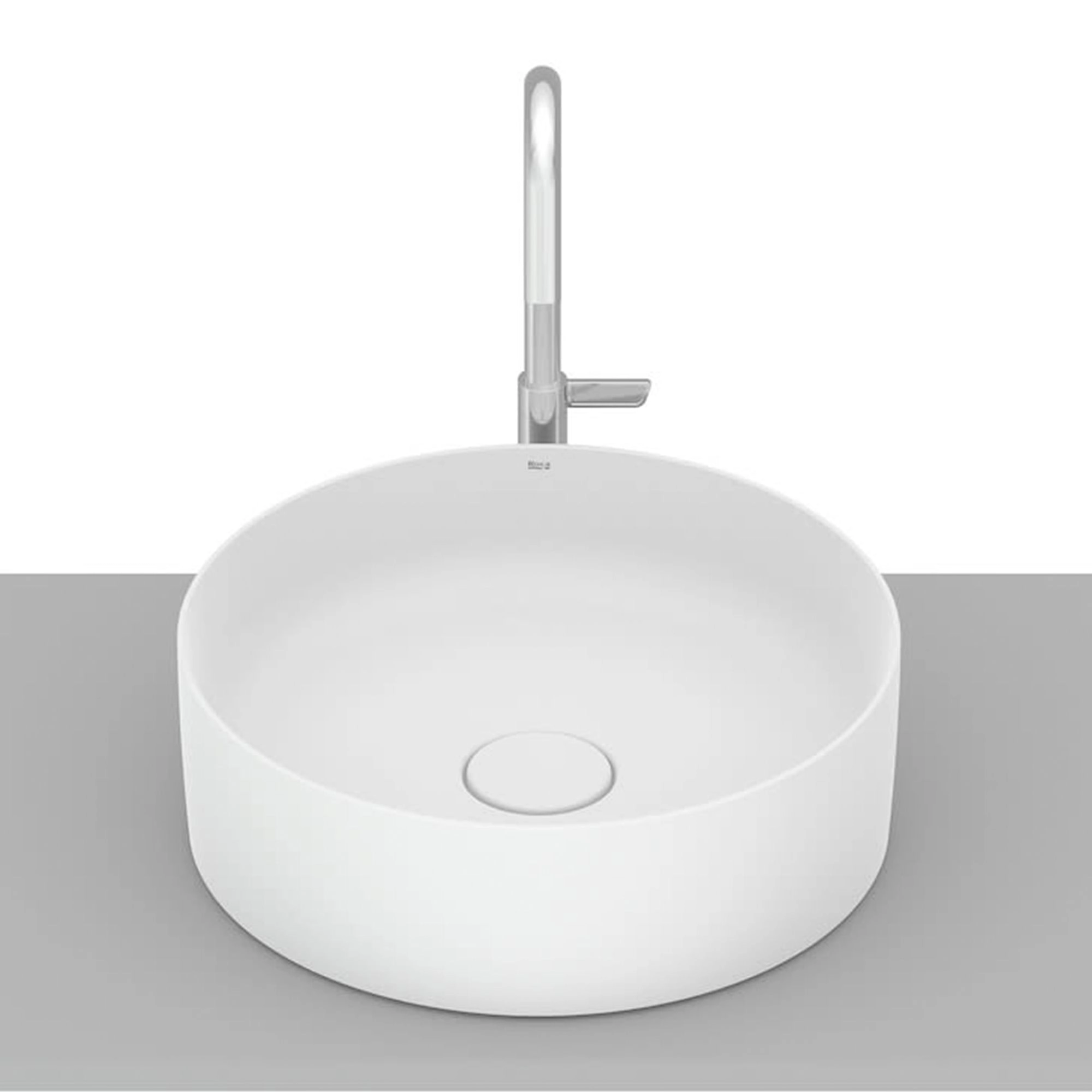 Lavamanos Terra T2 Redondo Blanco Mate 390x390x125 mm