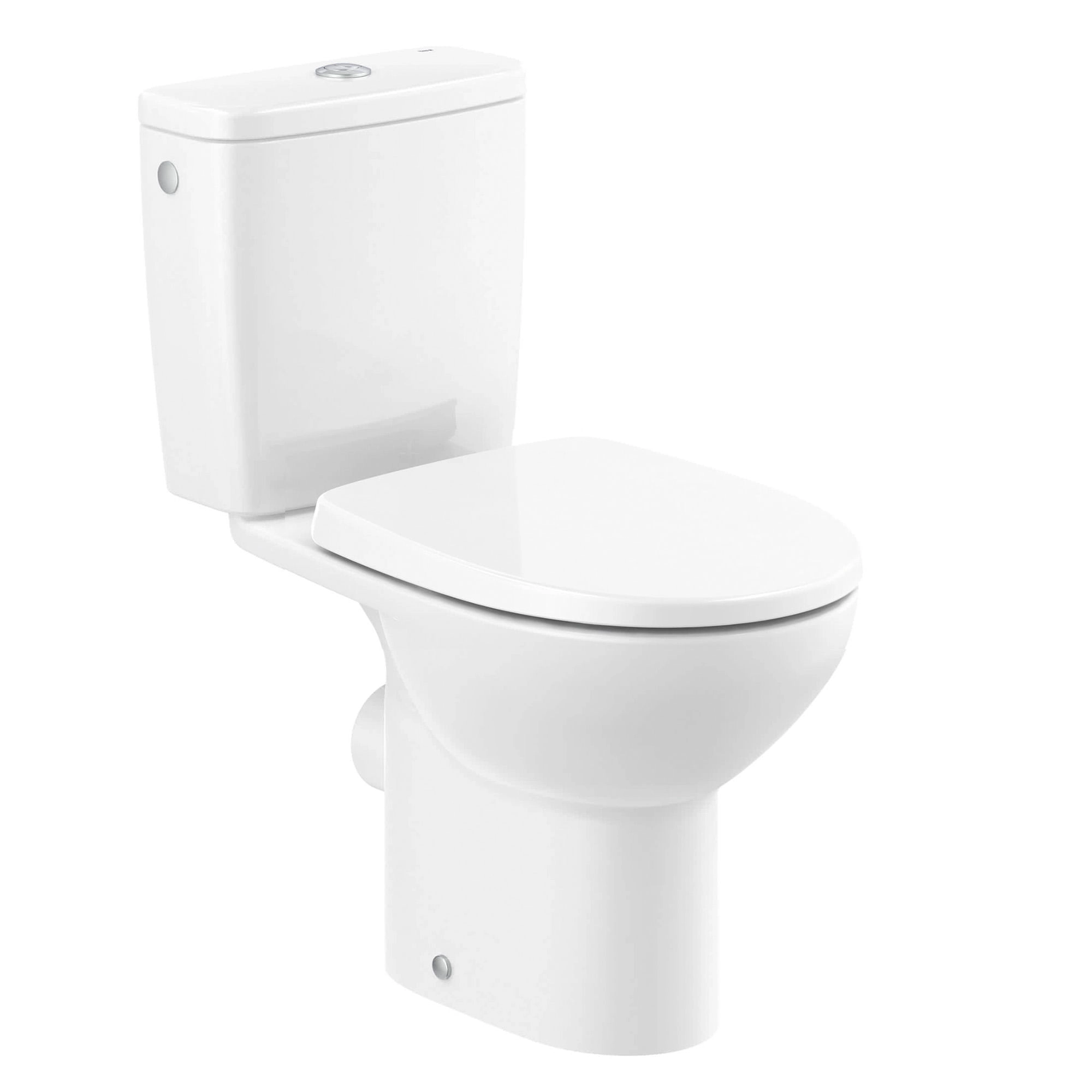 WC Victoria New Rimless Alimentacion Lateral Descarga Muro Blanco 355X760X655 mm