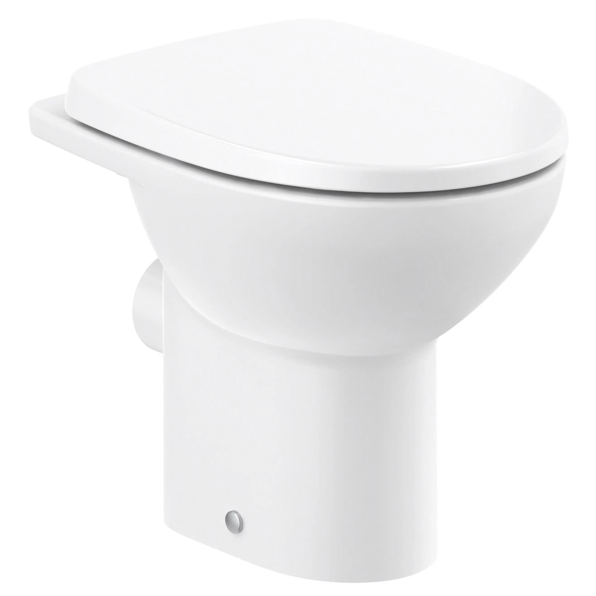 WC Para Fluxor Victoria New Rimless Descarga a Muro 180 mm