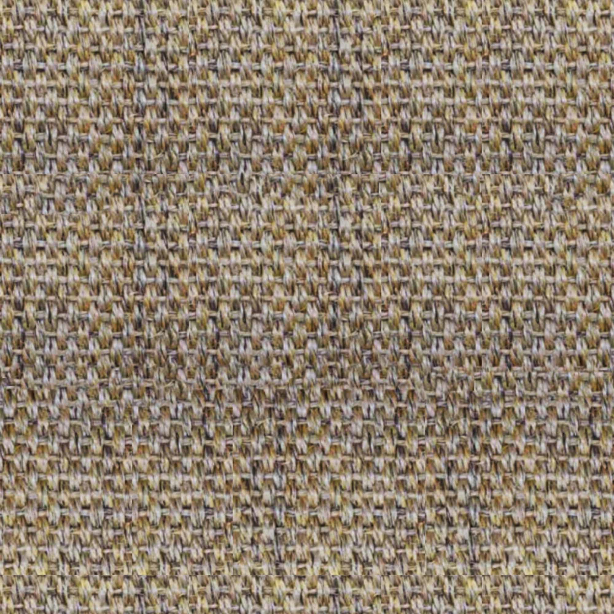 Alfombra Decorativa Sisal Firenze Castaño Borde Negro Tela Espiga 2000x3000x4.3 mm