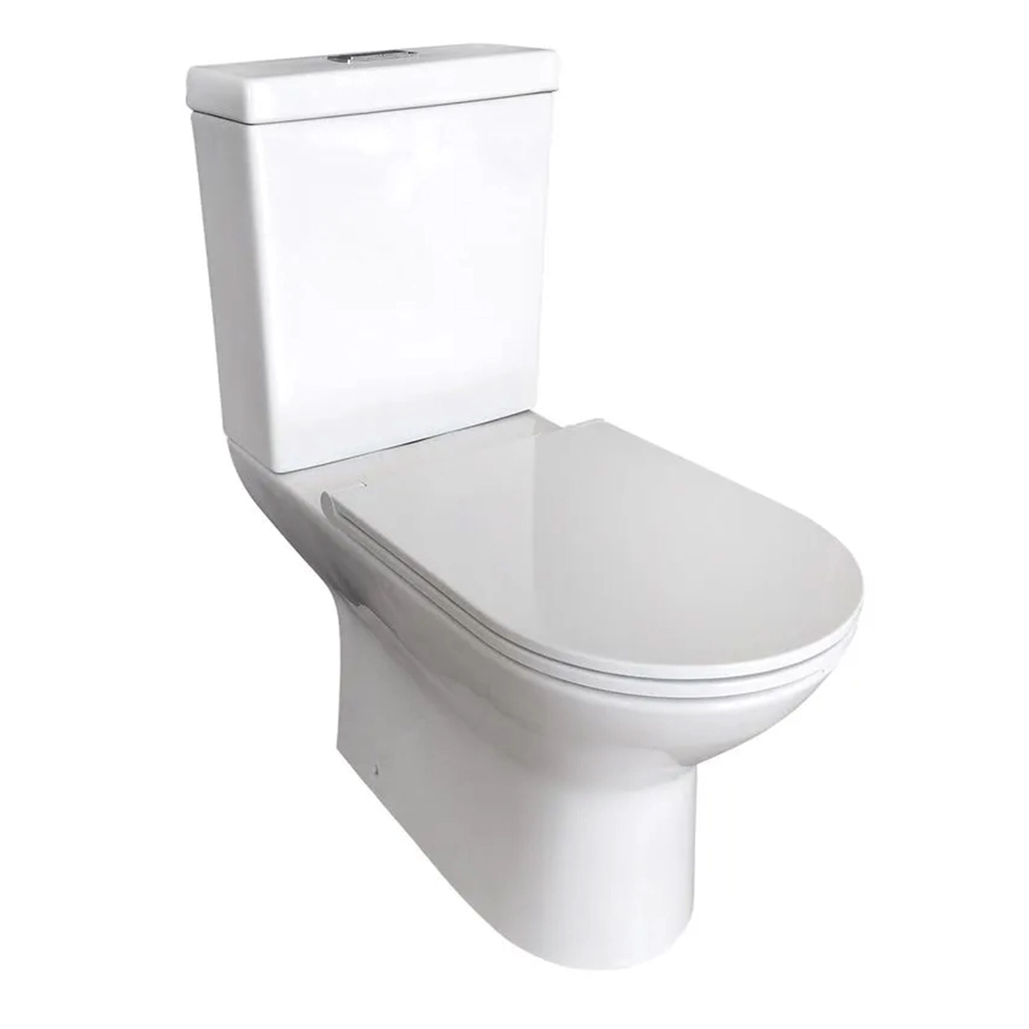 WC Two Piece Verso Slim-N Descarga a Muro 185 mm