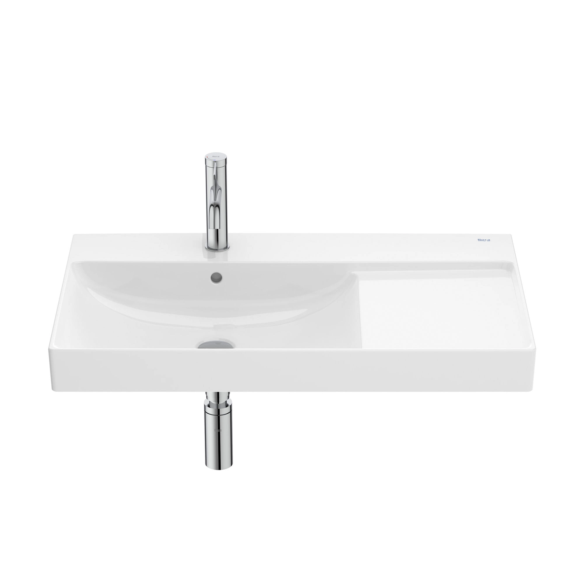 Lavamanos Ona Suspendido Rectangular Izquierdo Blanco 460x800x160 mm