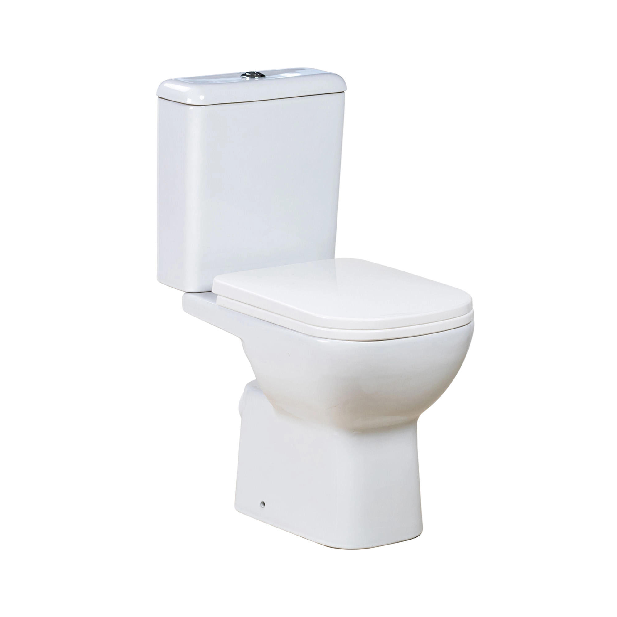 WC Two Piece Egeo-n Urea Descarga a Muro 180 mm