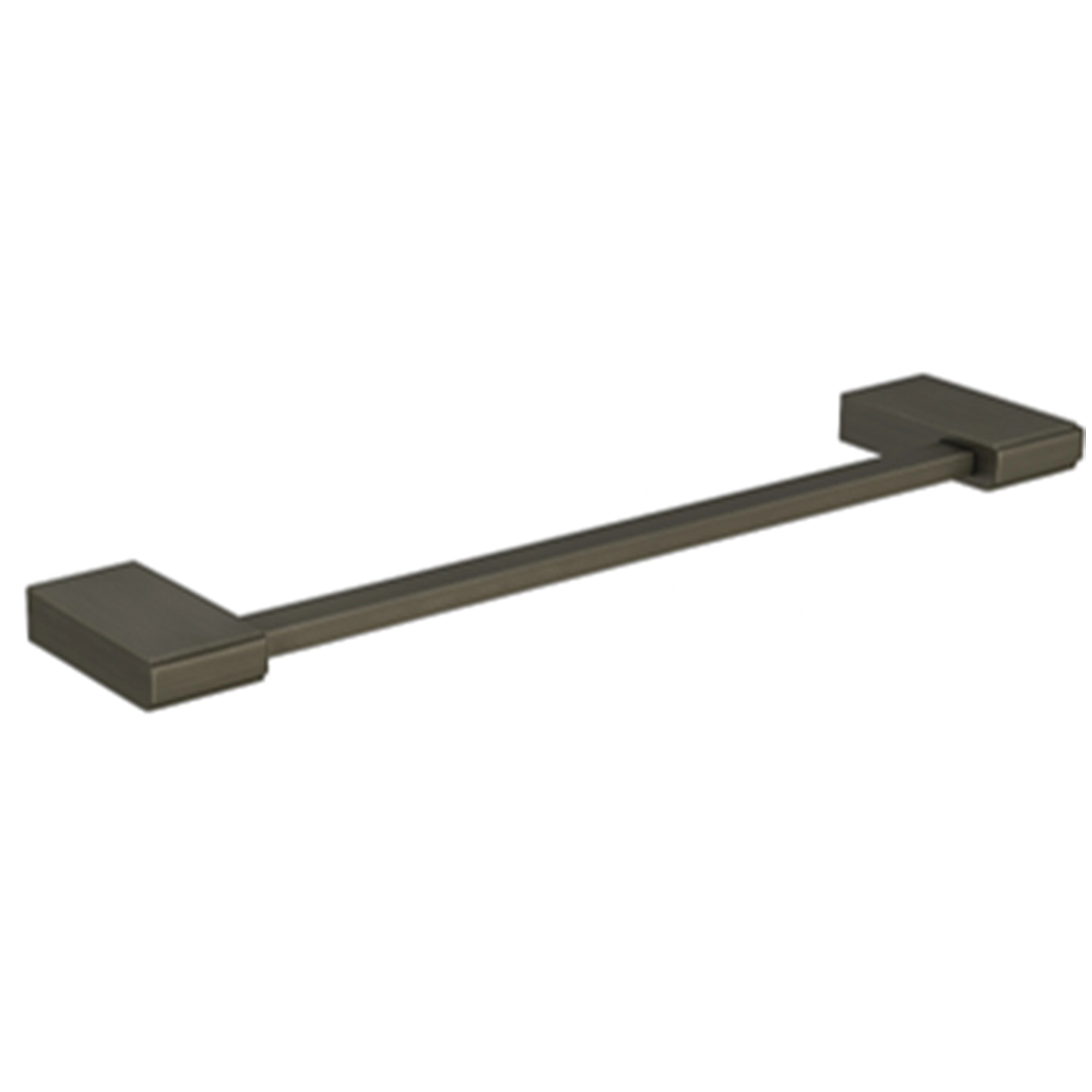 Toallero Asis de Barra Zinc Grafito 30x6.5x5 cm