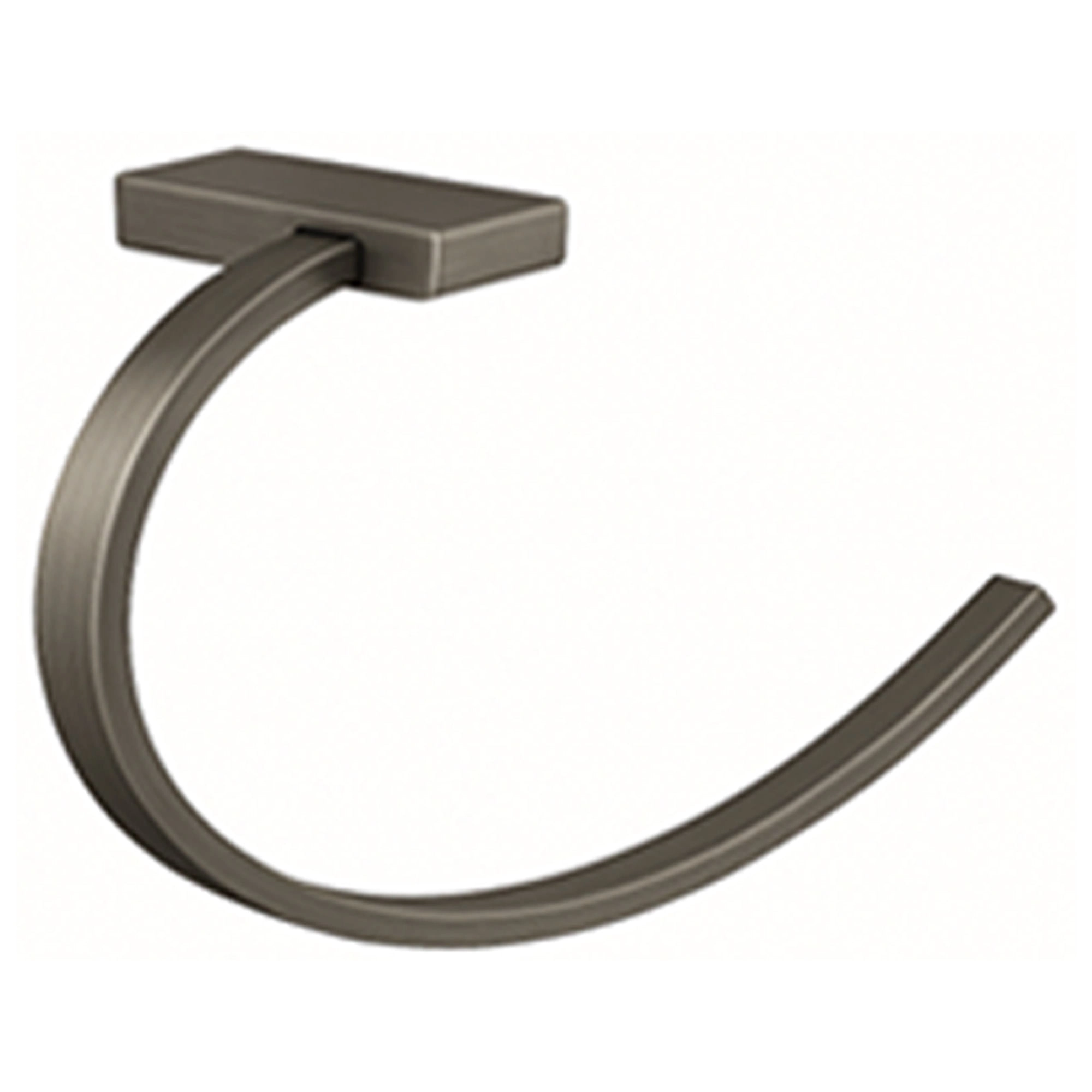 Toallero Asis Aro Zinc Grafito 20.9x6.5x14.7 cm