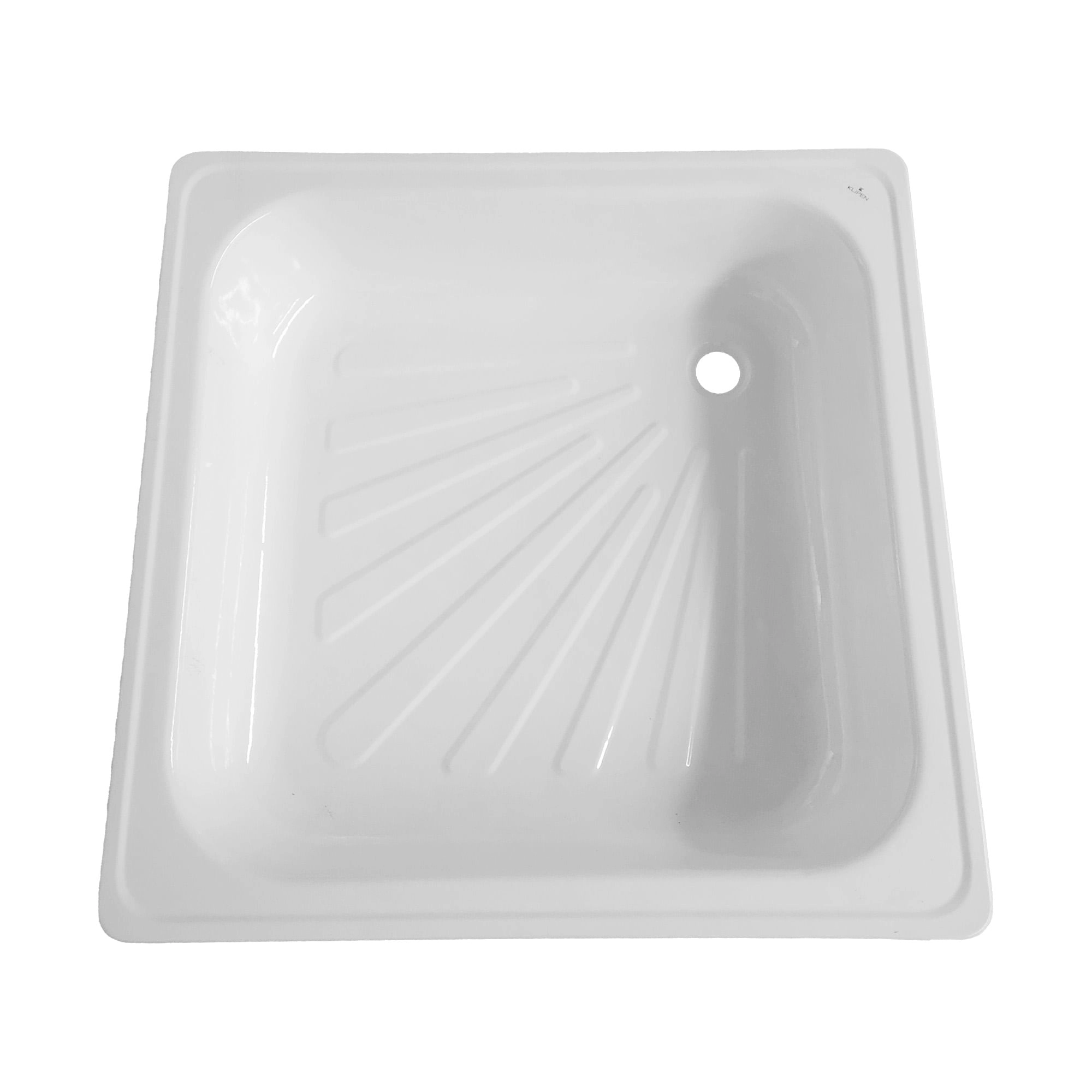 Receptáculo Single 700x700x150 mm Acero Esmaltado