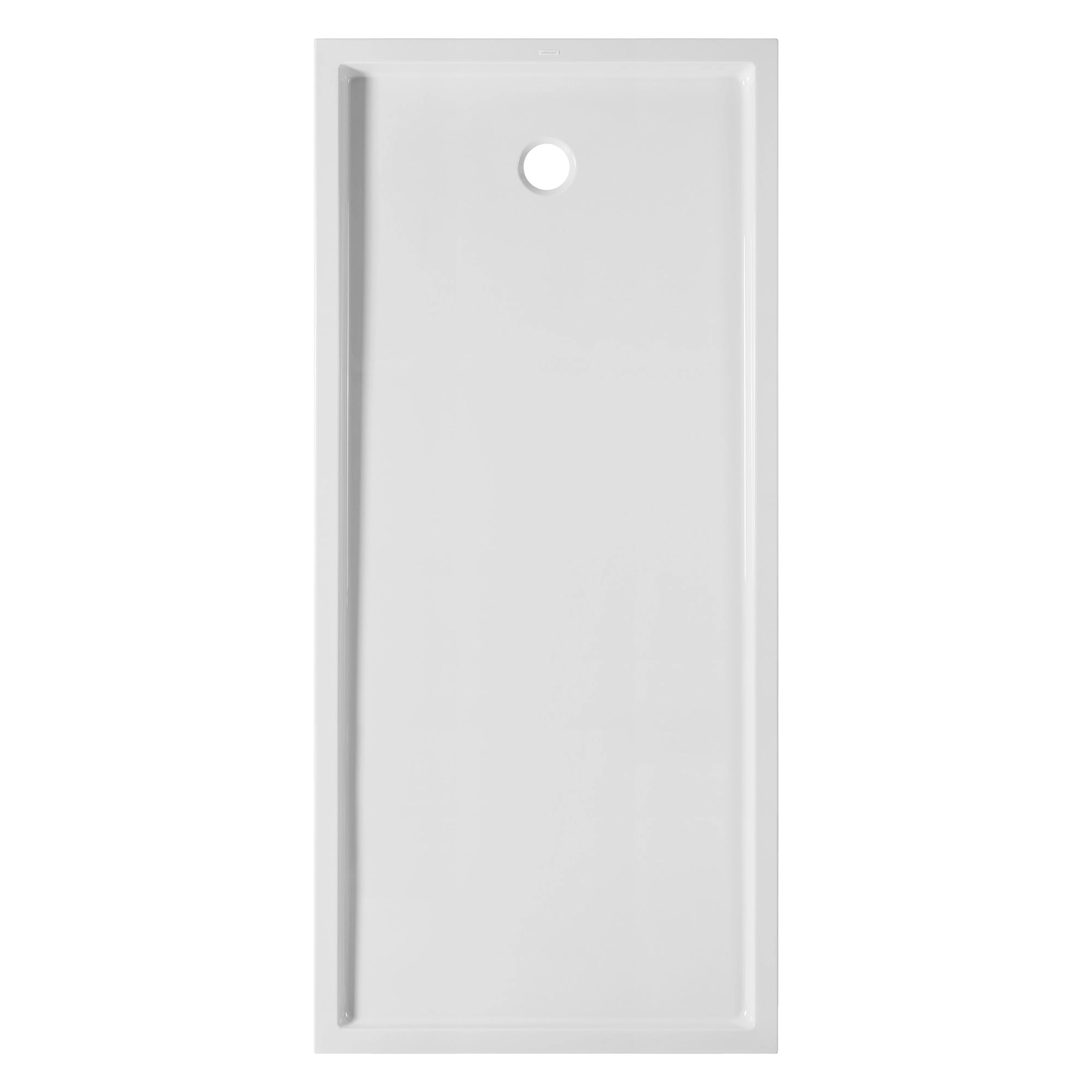 Receptáculo Piano 160x80 cm Blanco Sin Desagüe