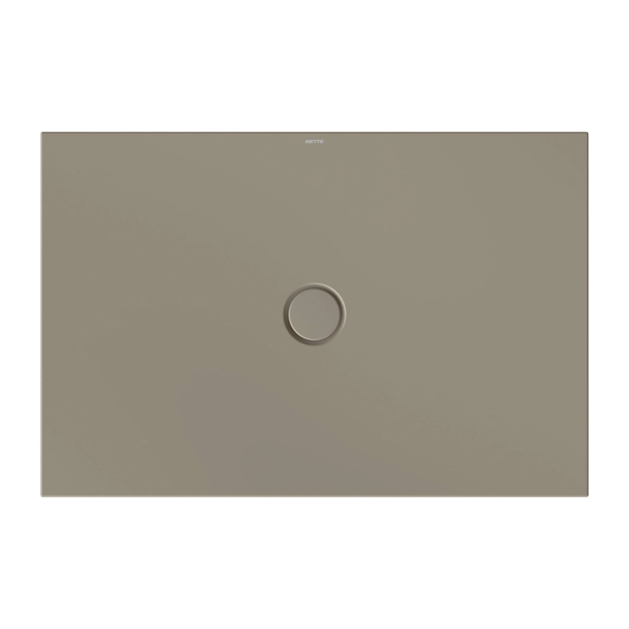 Receptaculo Bette Floor 120X80 Grafito Con Soporte T1