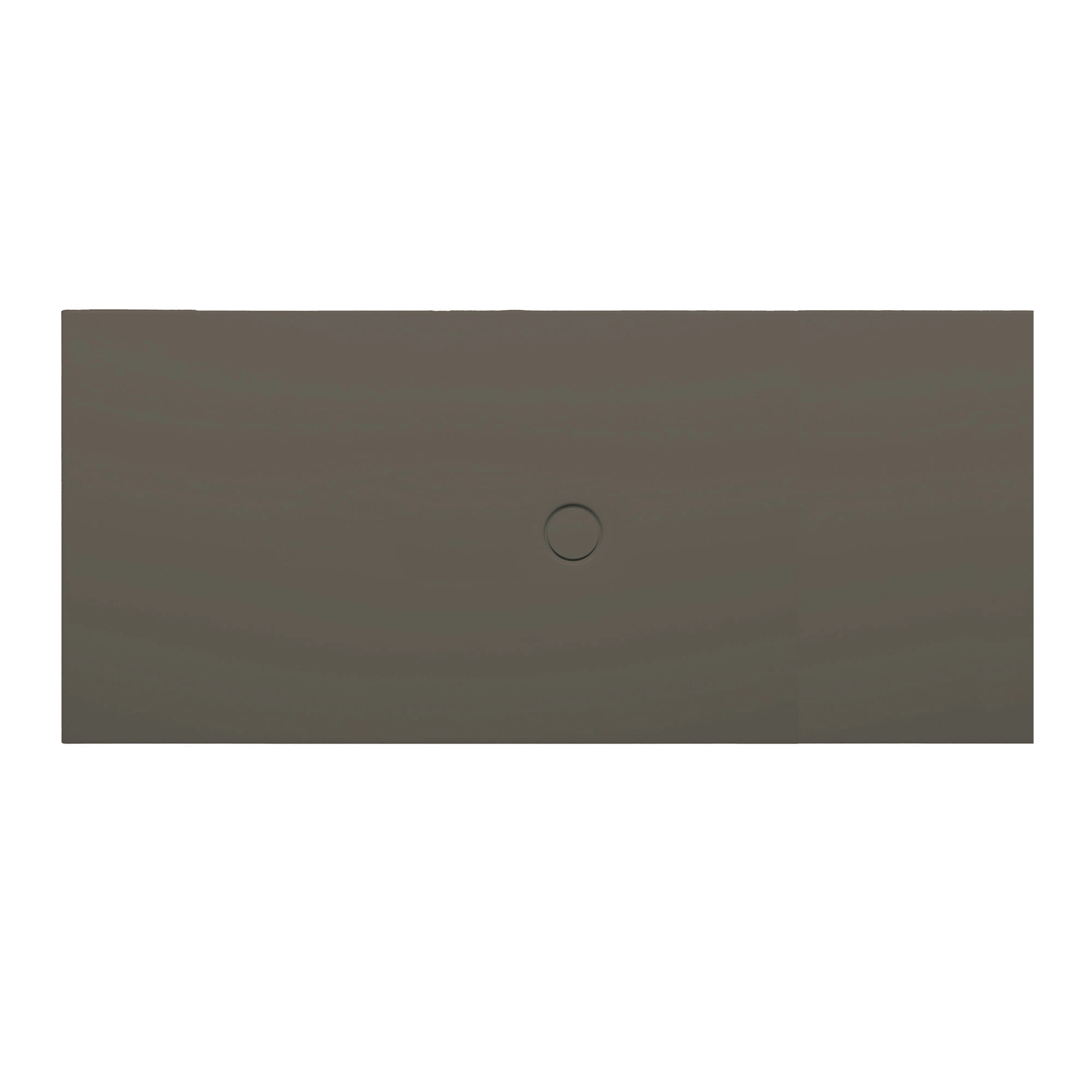 Receptáculo Vitrificado con Soporte BetteFloor Antracita 1700x800x35mm
