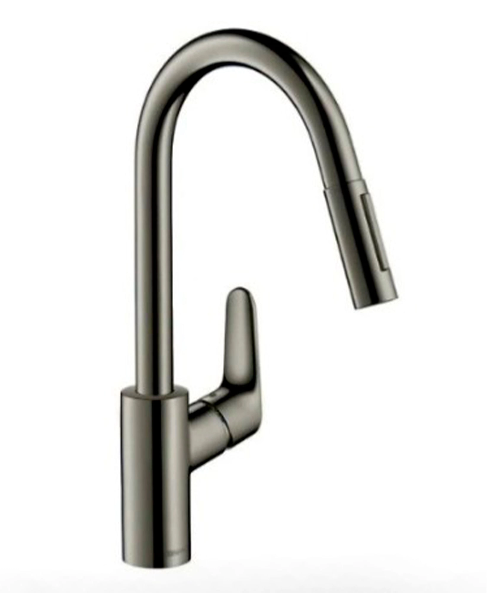 Grifería Cocina Focus M41 Caño Extraíble 2 Jet 31815340 Brushed Black Chrome
