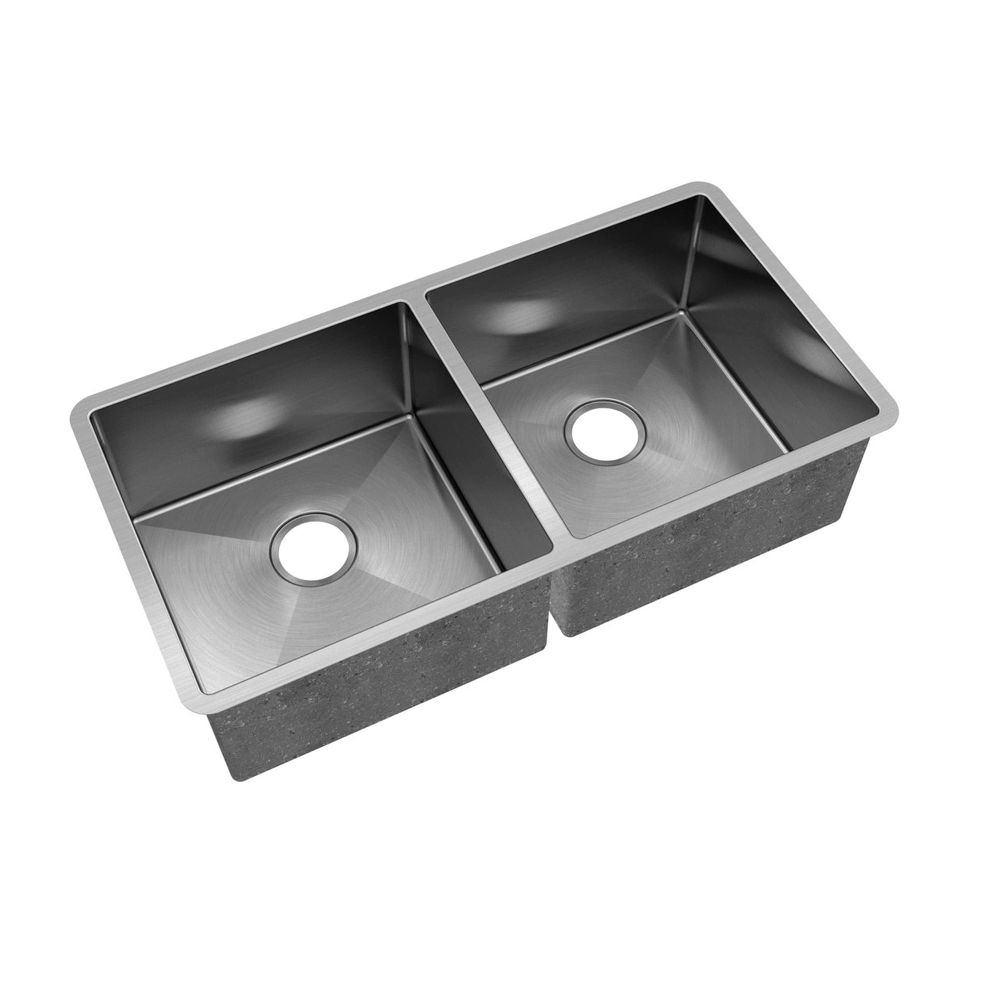 Lavaplatos 2 Cubetas Acero Inoxidable 304 825x400x250 mm