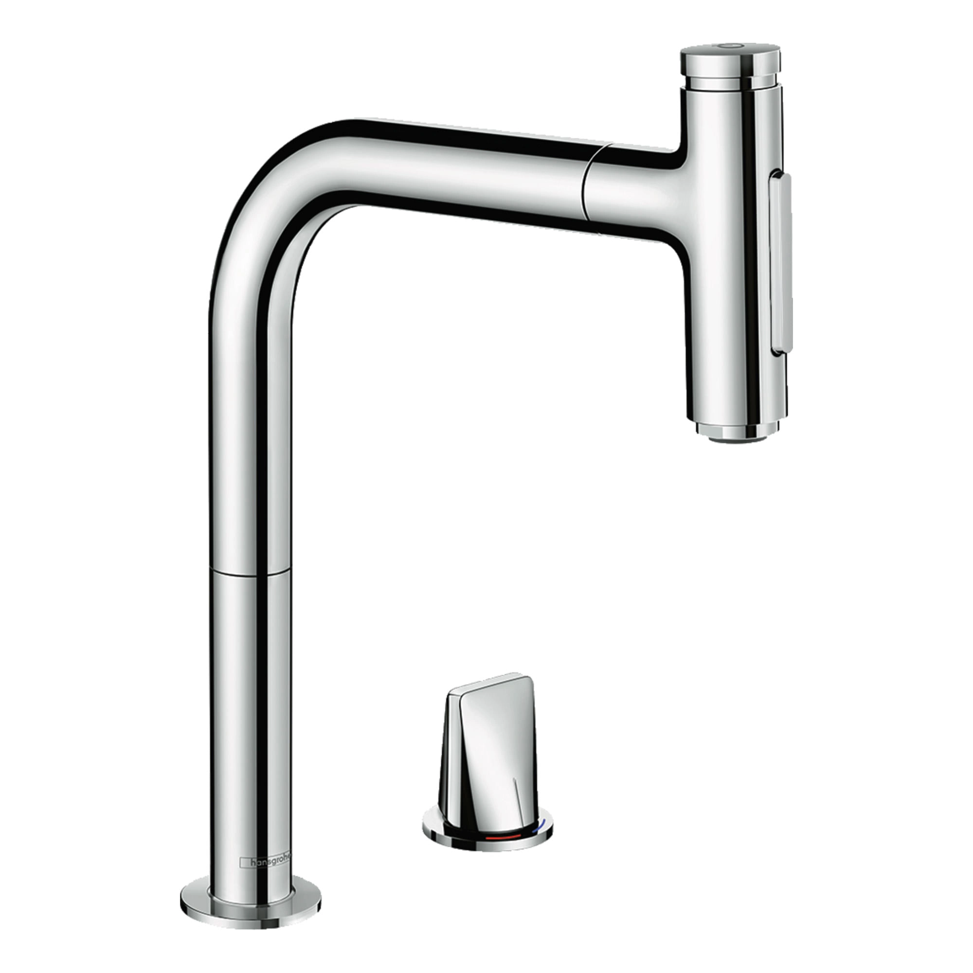 Grifería Cocina Metris Select M71 Caño Extraíble 1 Jet 73818000 Cromada