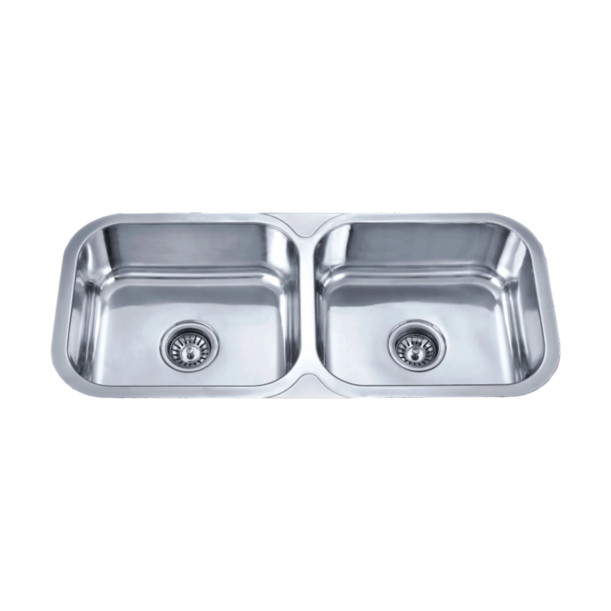 Lavaplatos Bronx 2 Cubetas Acero 380x890x170 mm