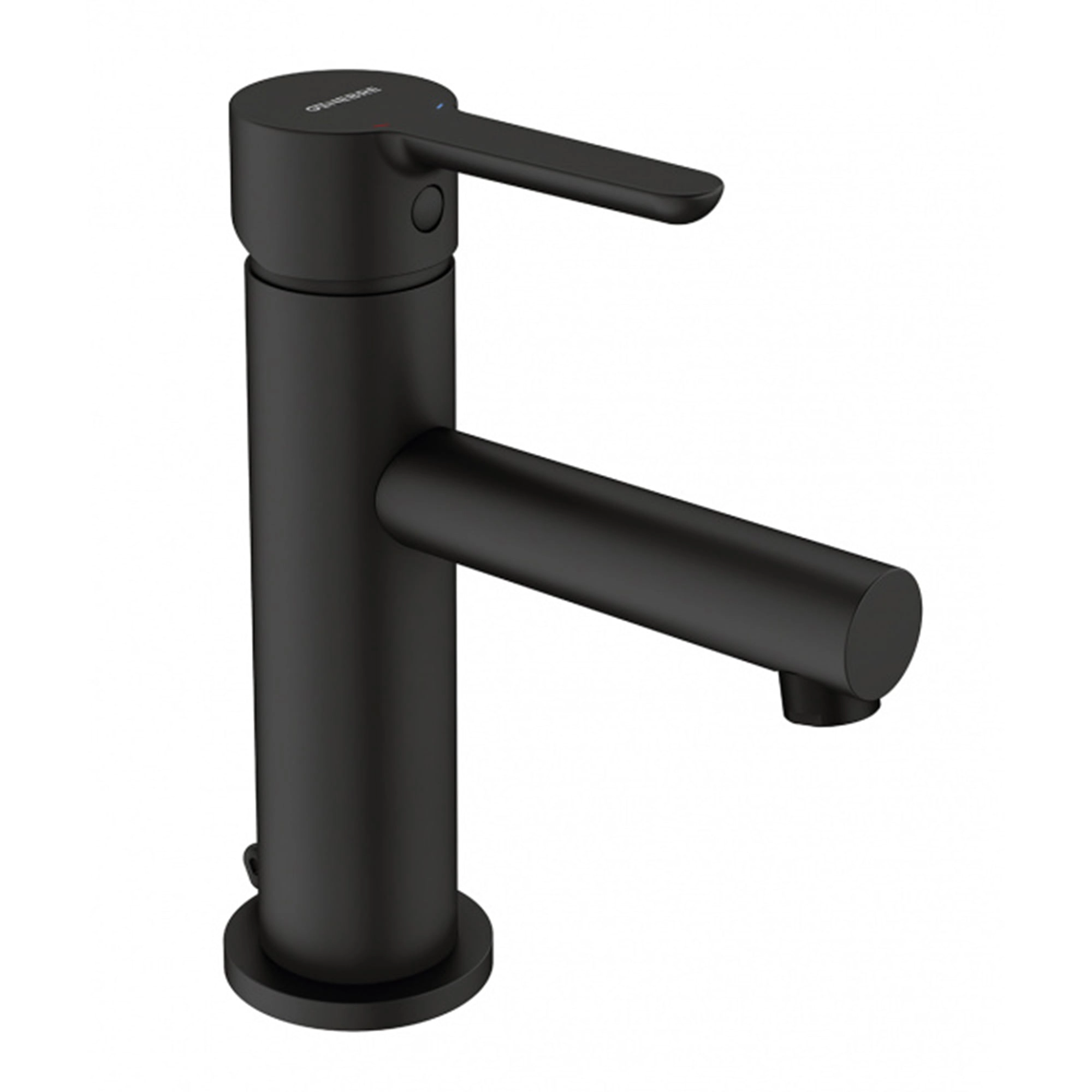 Grifería Lavamanos Oslo 10 cm S/Desagüe Negro Mate